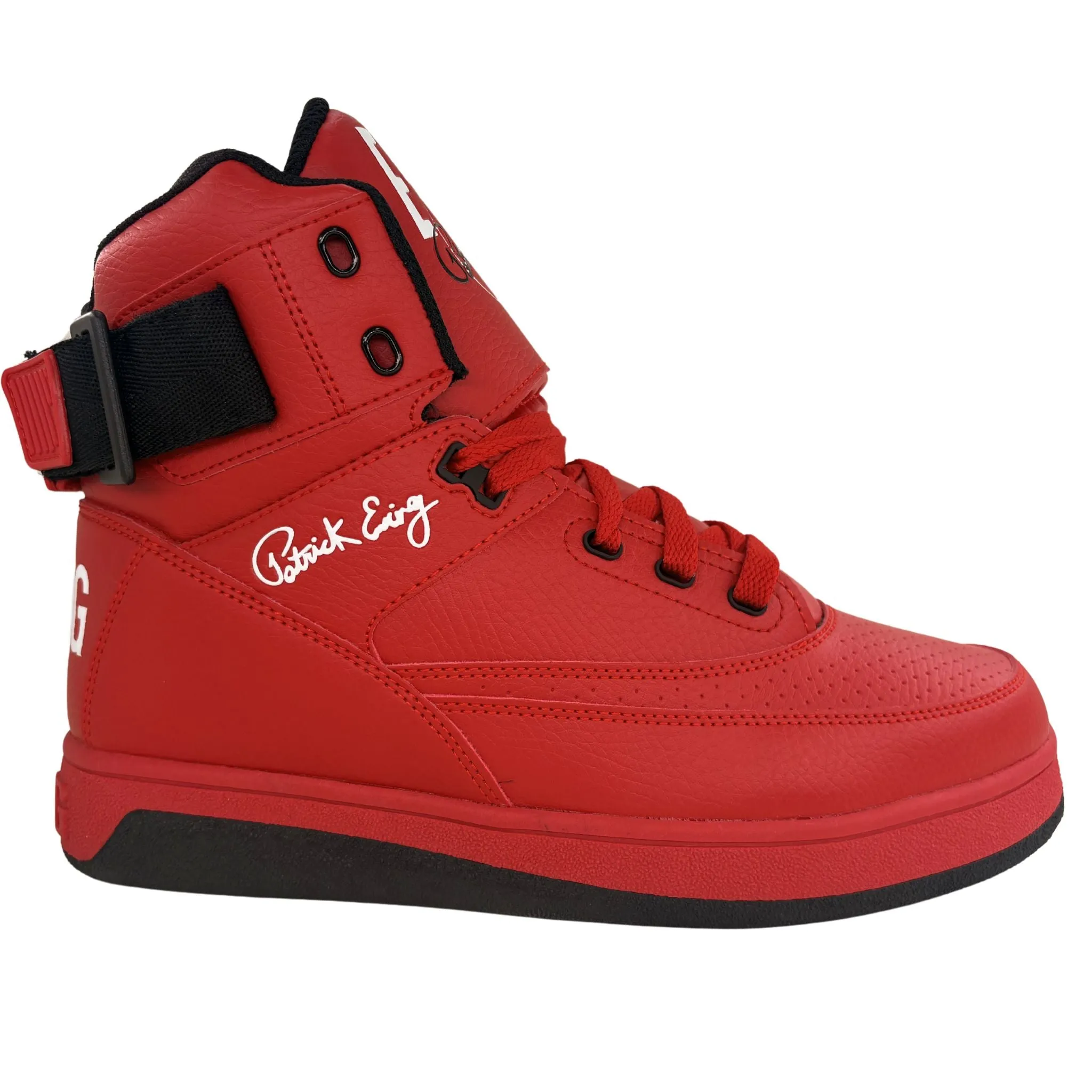 Autumn Cool Patrick Ewing Athletics Men's 1BM00640-602 33 HI ORION Red Black White Basketball Shoes