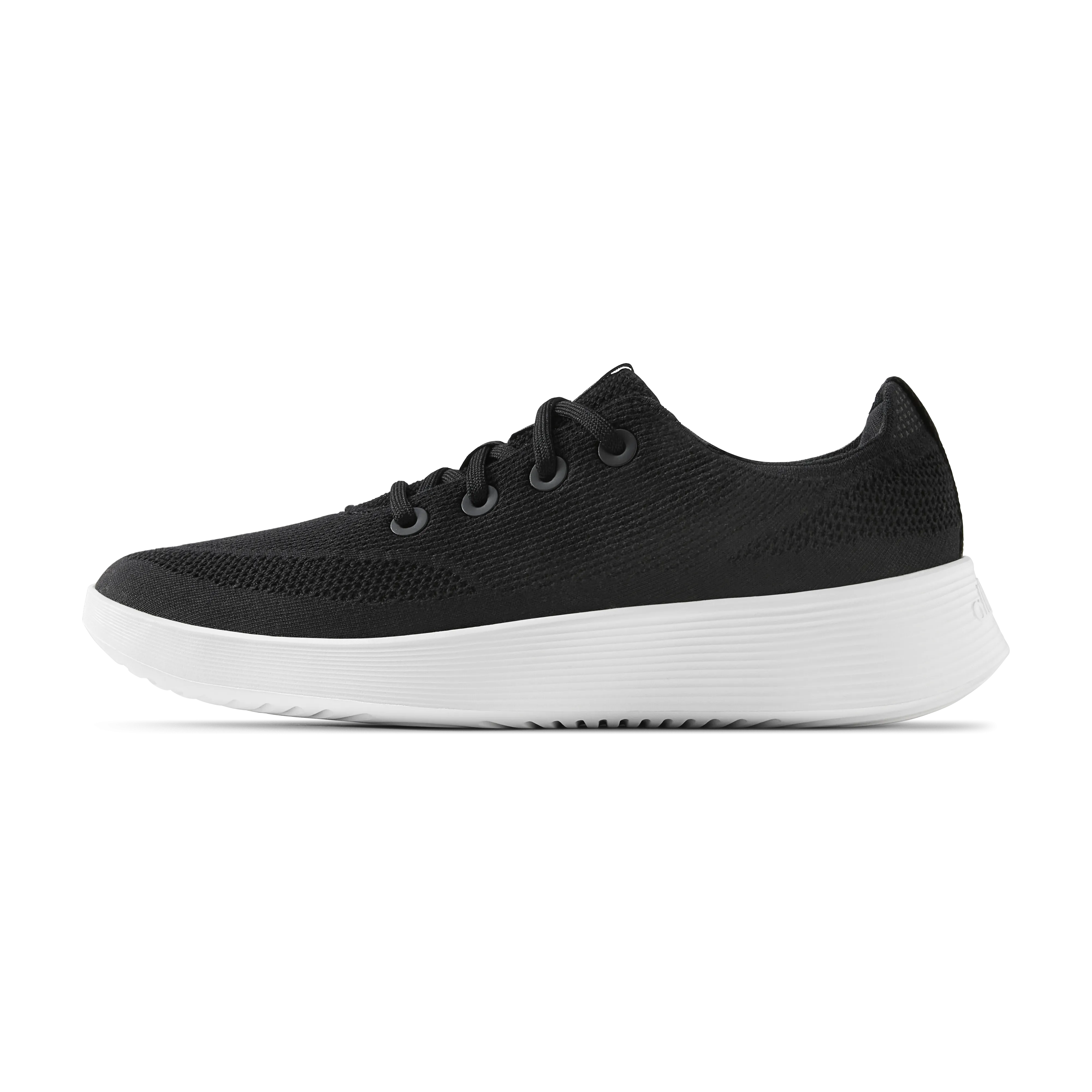 Snug Heel Lock Fit Women's Tree Runner Go - Natural Black (Blizzard Sole)