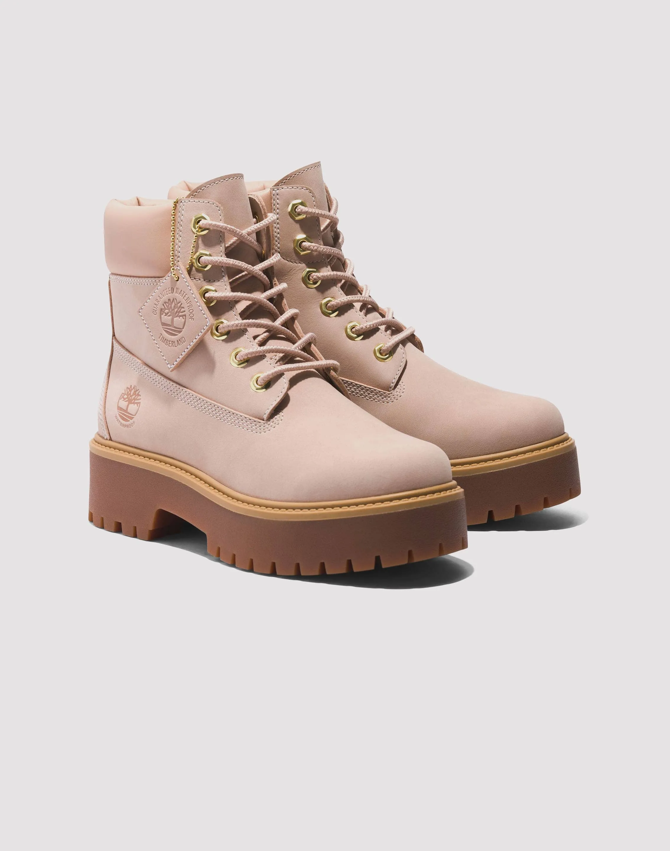 Timberland Stone Street 6 Inch Lace Up Waterproof Boot Workout Friendly Well Cushioned