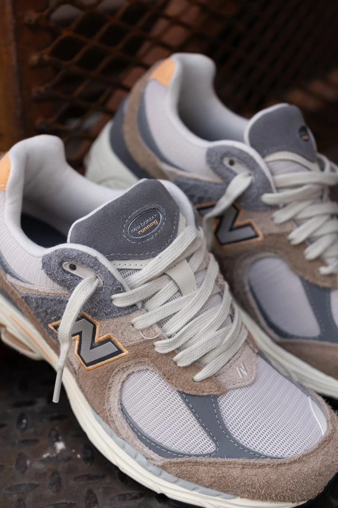 most affordable Footbed Mens New Balance 2002R (Mushroom Hazy Peach) - M2002REJ