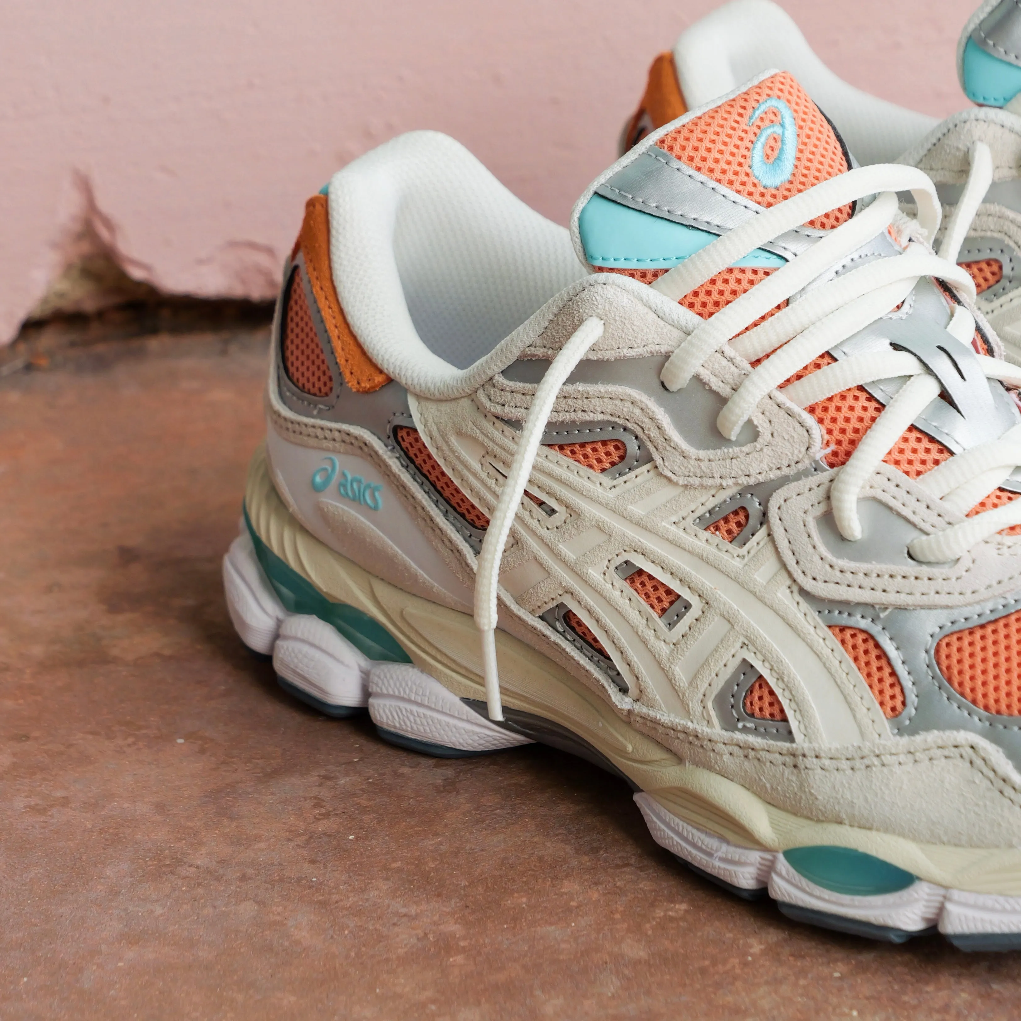weekenders' options Beach Mens Asics Gel-NYC (Terracotta/Cream)