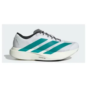 windy outdoor - style shoes MEN'S ADIZERO EVO SL - D - WHITE/PURE TEAL/GREY FOUR