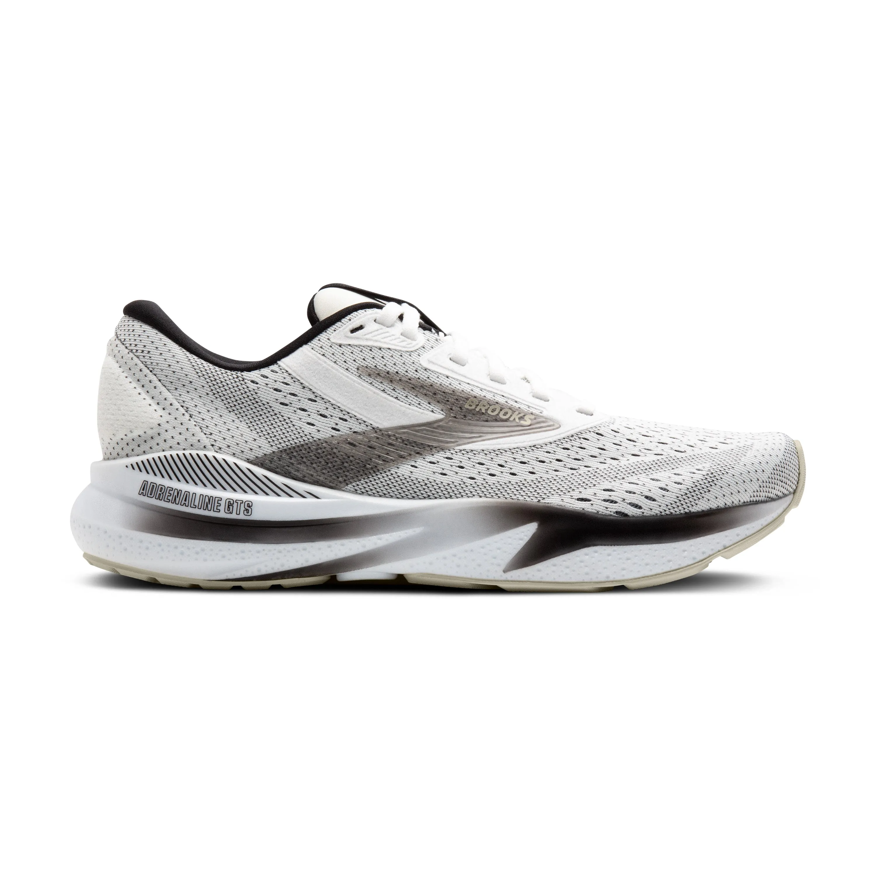 MEN'S ADRENALINE GTS 24 - D - 126 WHITE/BLACK/PELICAN rubber - sole - feature shoes premium - quality shoes