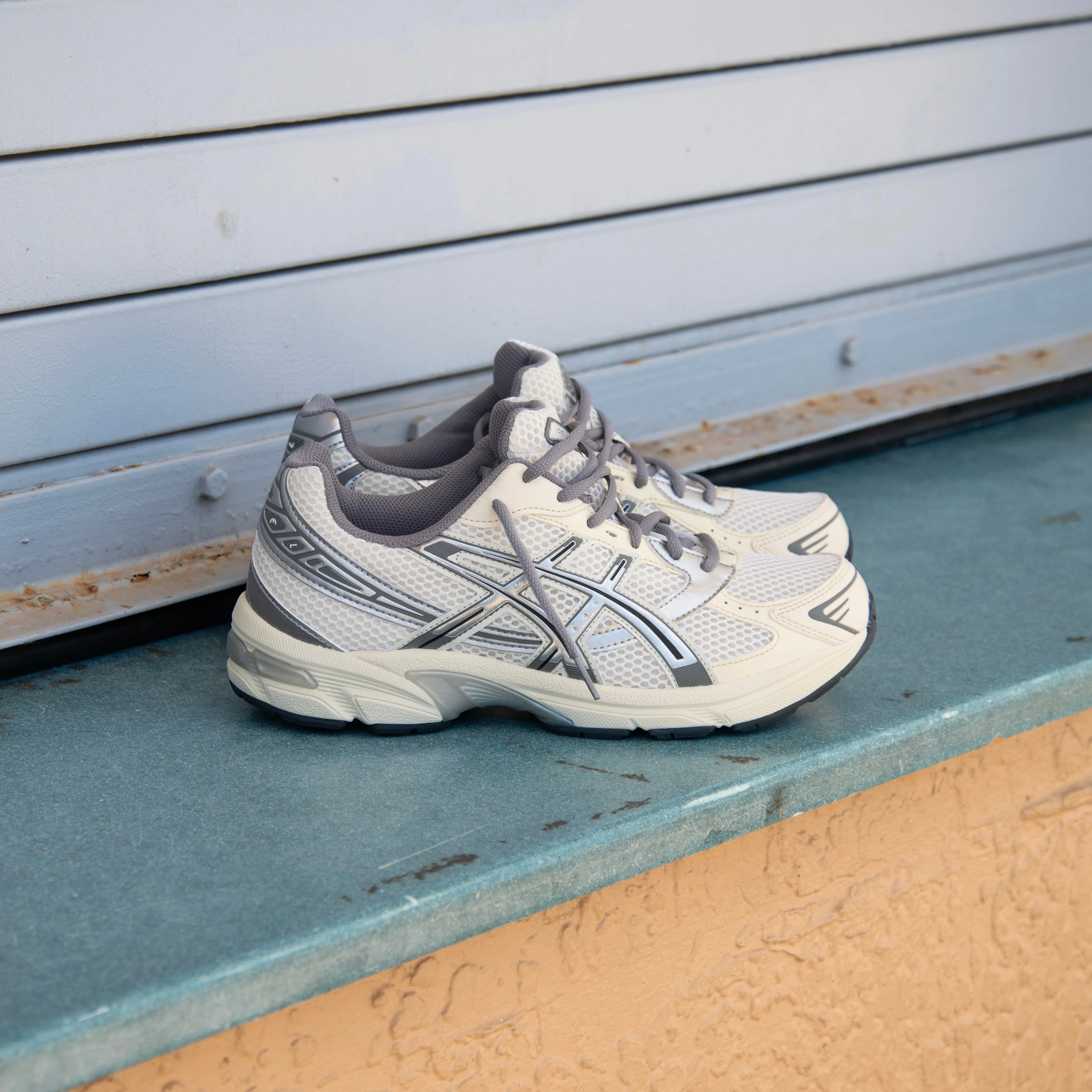 Mens Asics Gel-1130 (Cream/Clay Grey) sporty user