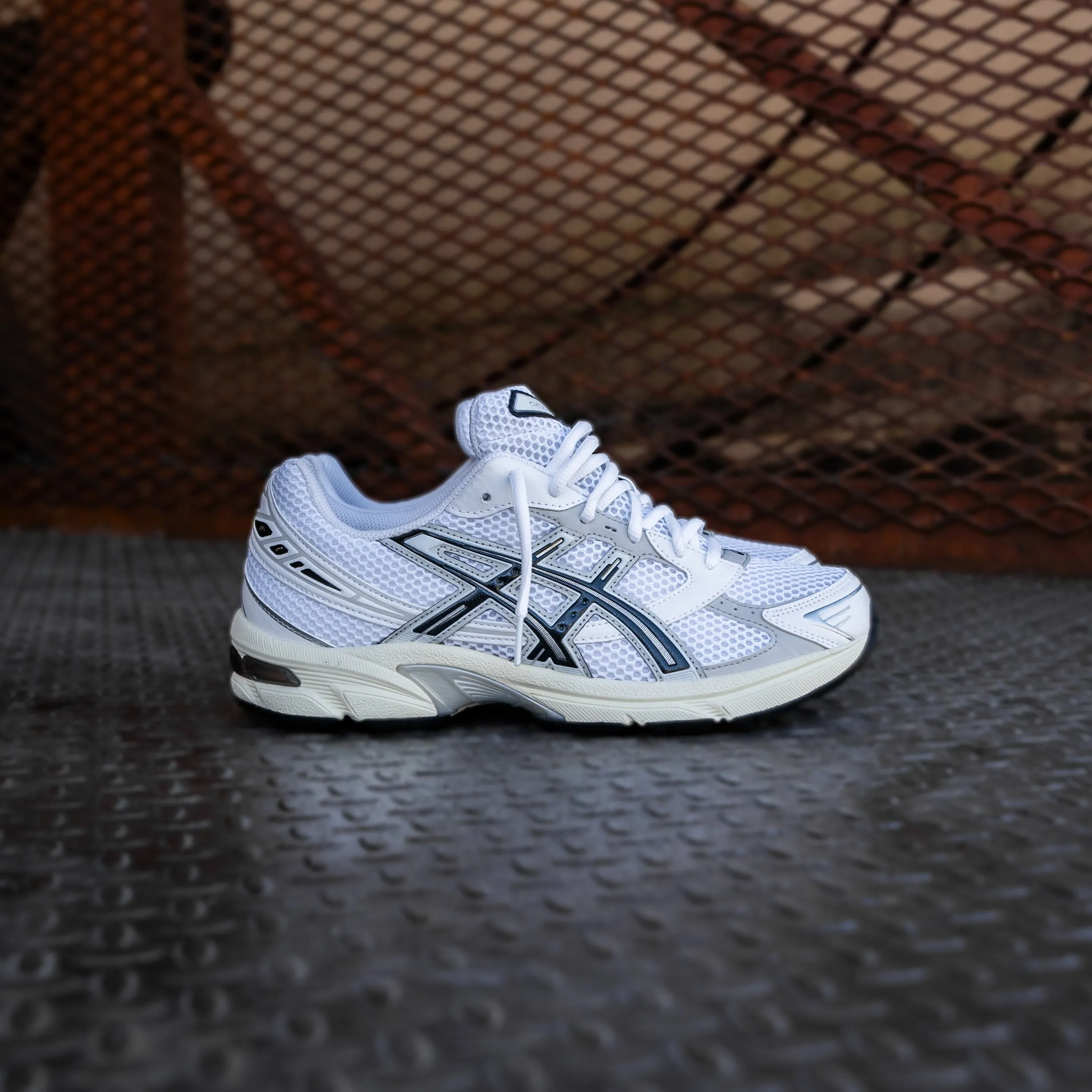 stability - provision - level seniors' Mens Asics Gel-1130 (White/Cloud Grey)