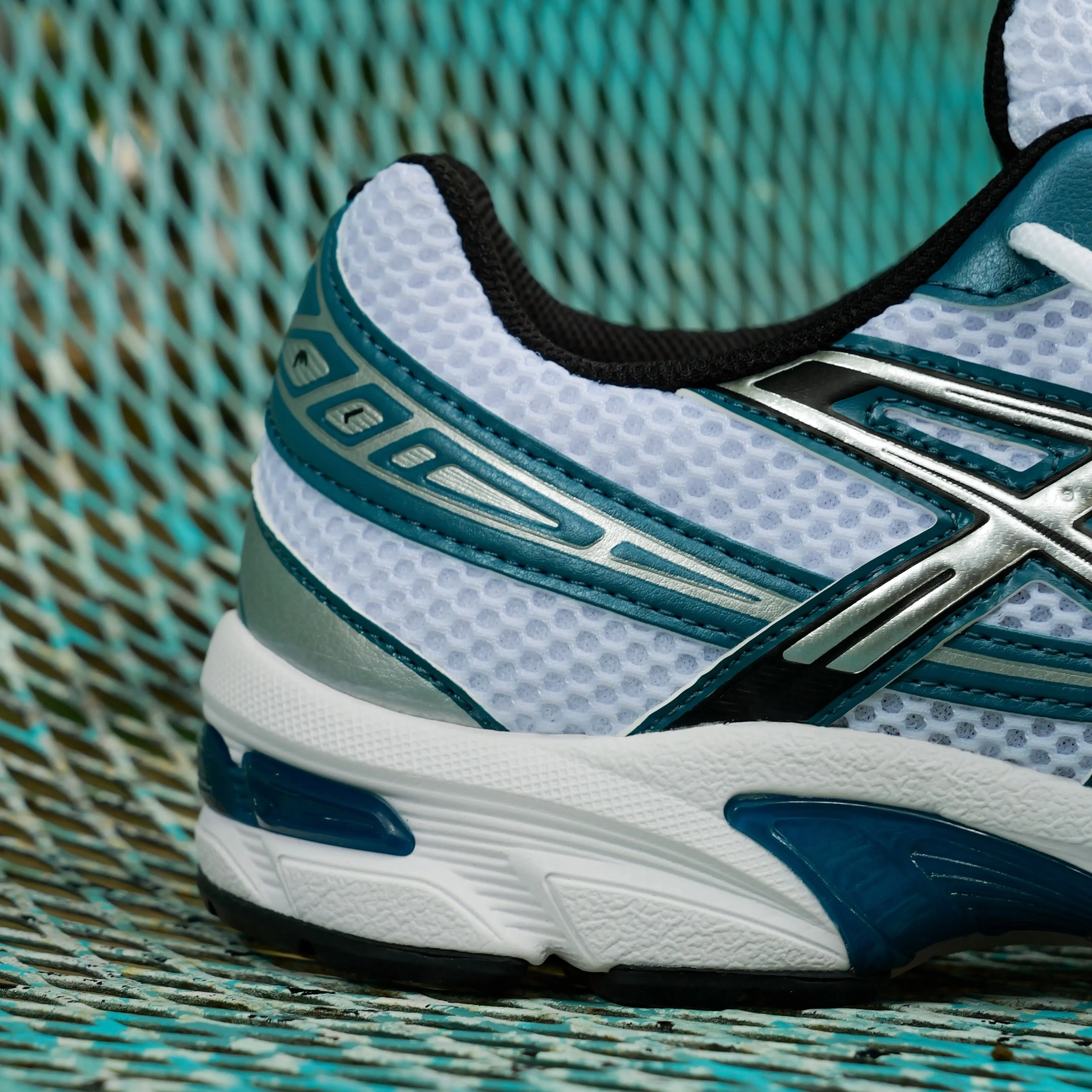 Mens Asics Gel-1130 (White/Restful Teal) Effortless Ease Statement flair