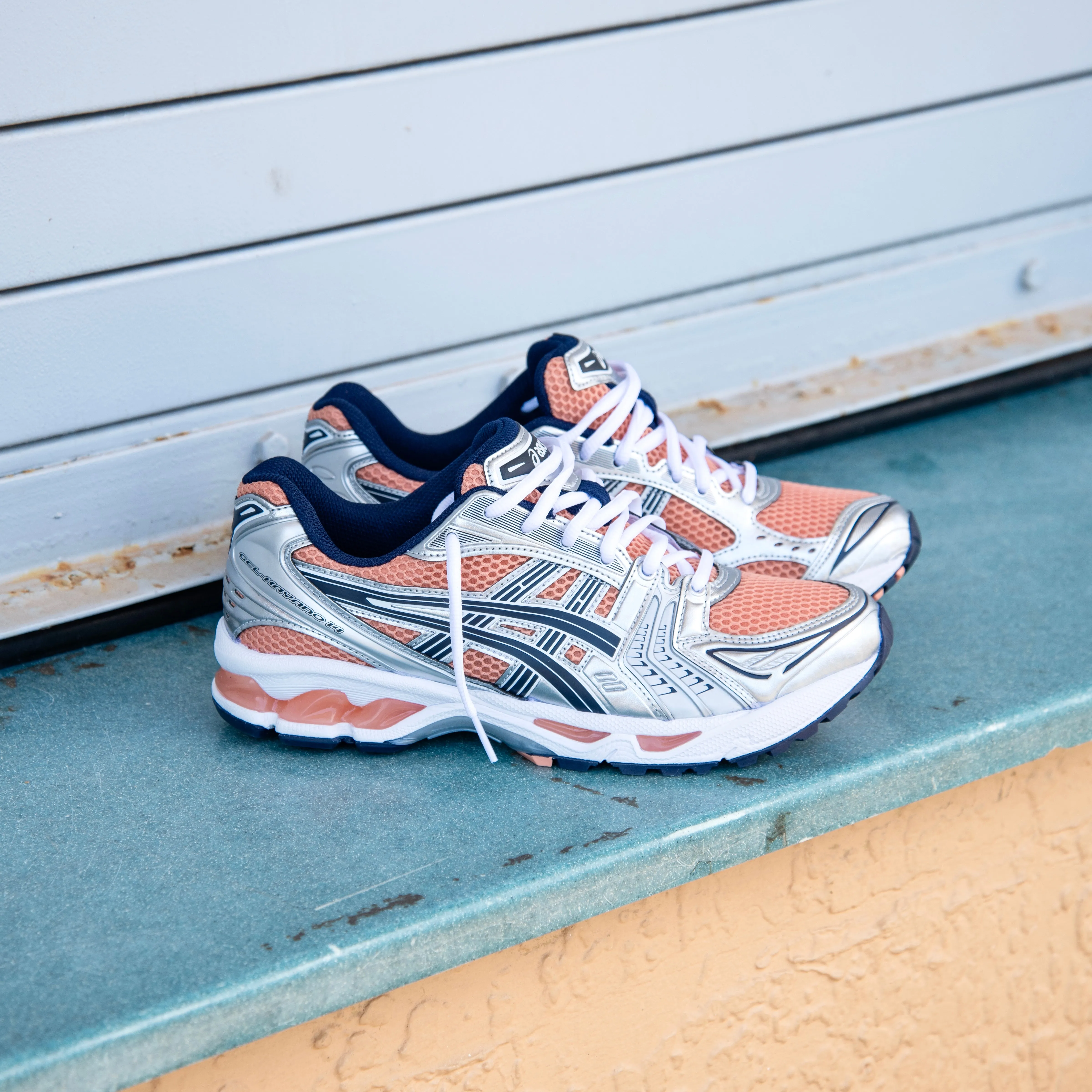Mens Asics Gel-Kayano 14 (Sepia/Pure Silver) Present