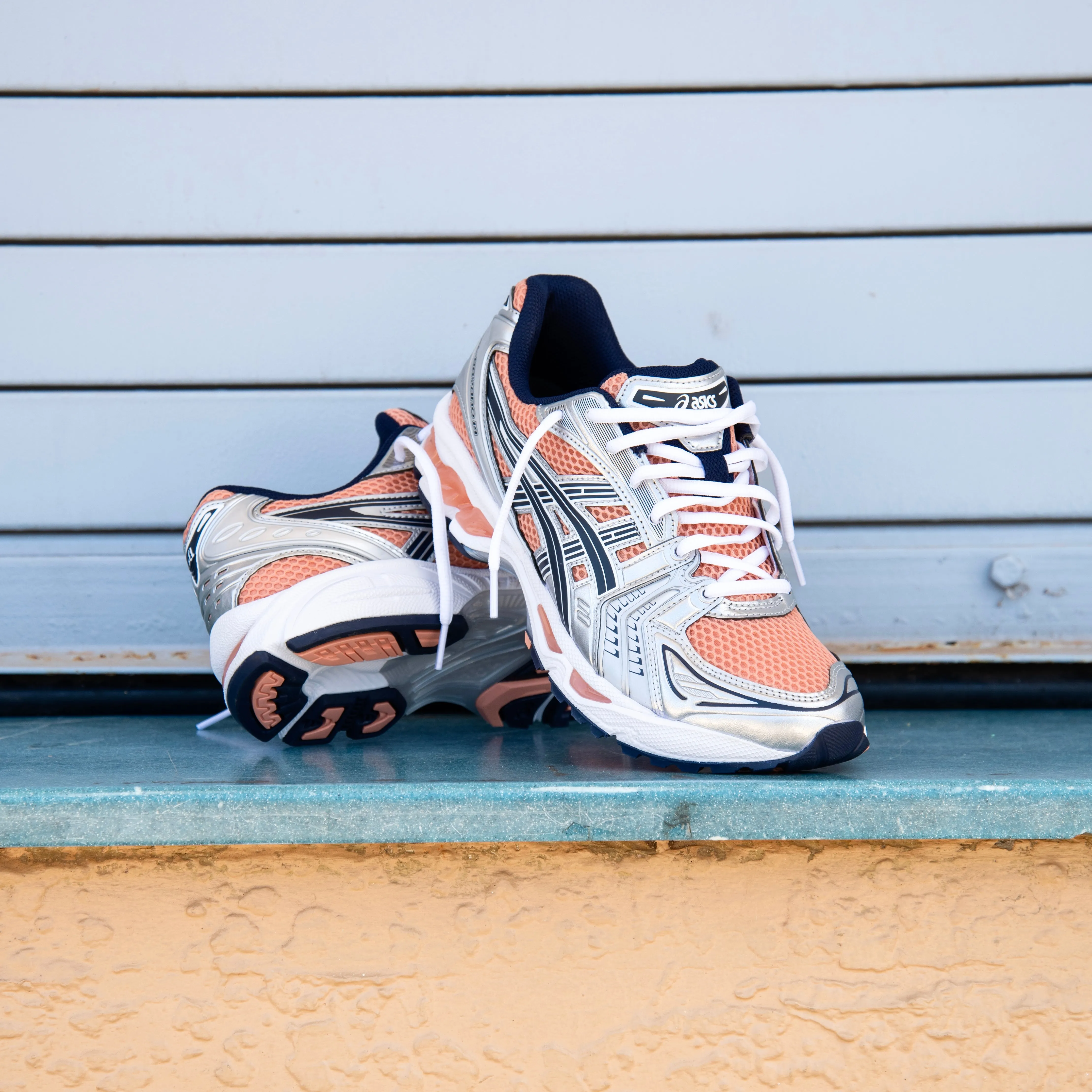 Mens Asics Gel-Kayano 14 (Sepia/Pure Silver) hardest