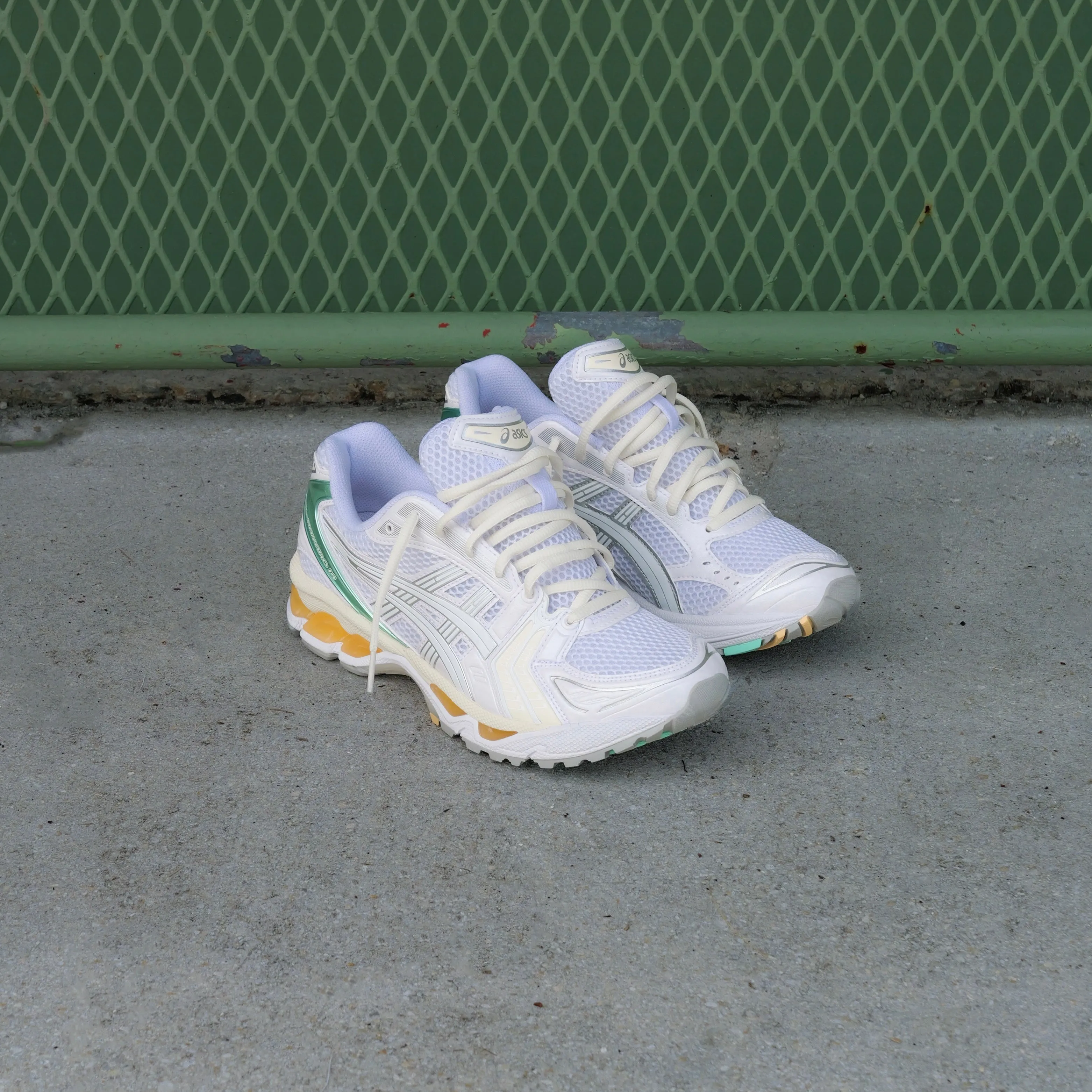 Mens Asics Gel-Kayano 14 (White/White) Matte