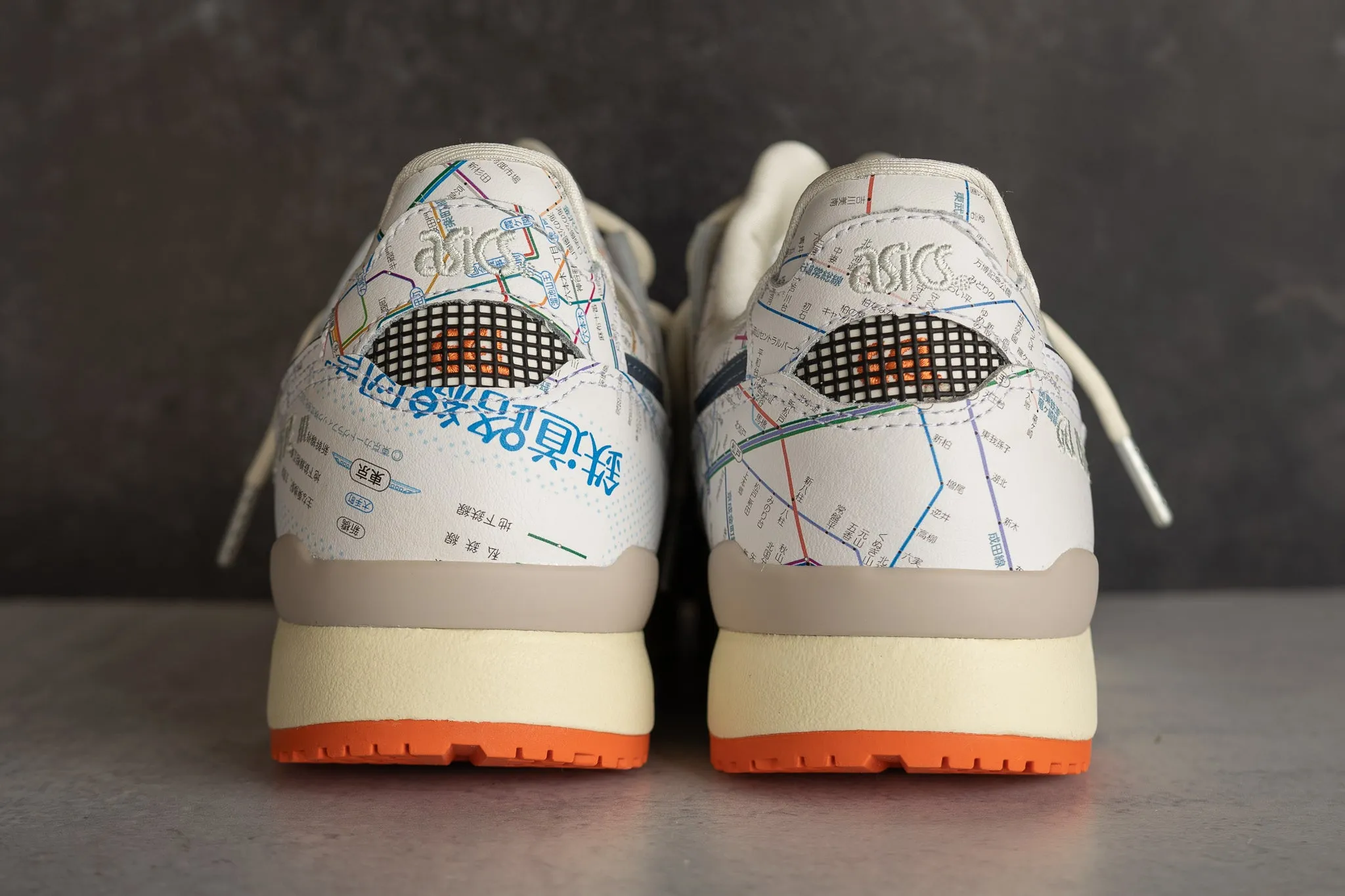 Mens Asics Gel-Lyte 3 TOKYO Subway Pack (White/Peacoat) adventurers - specific functions Party - ready