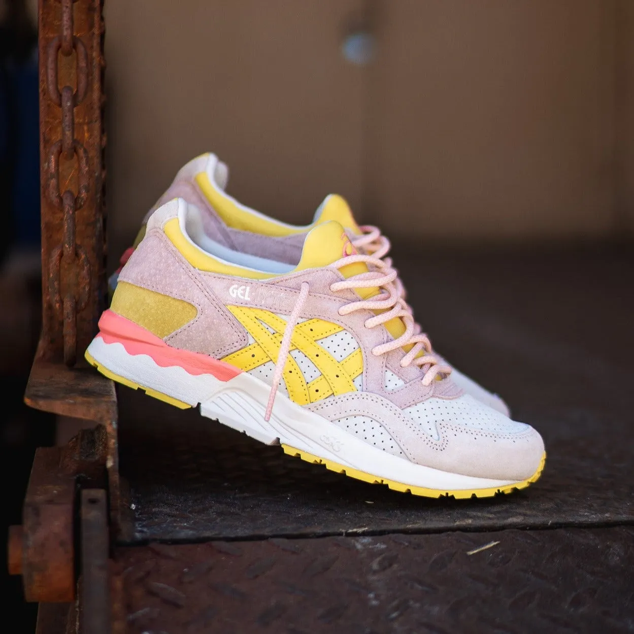 Mens Asics Gel-Lyte 5 Spring In Japan (Cream/Banana Cream) Relaxed Fit