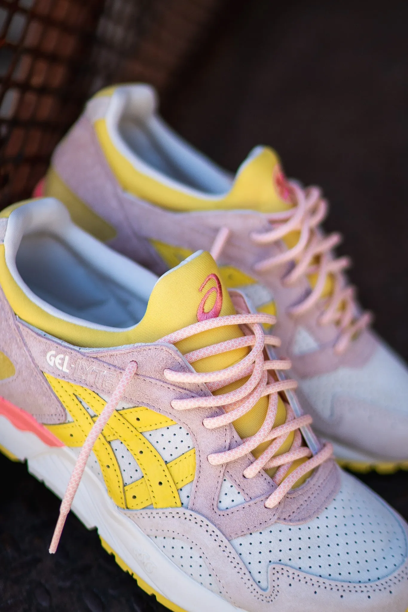 Mens Asics Gel-Lyte 5 Spring In Japan (Cream/Banana Cream) Supportive Lining basic