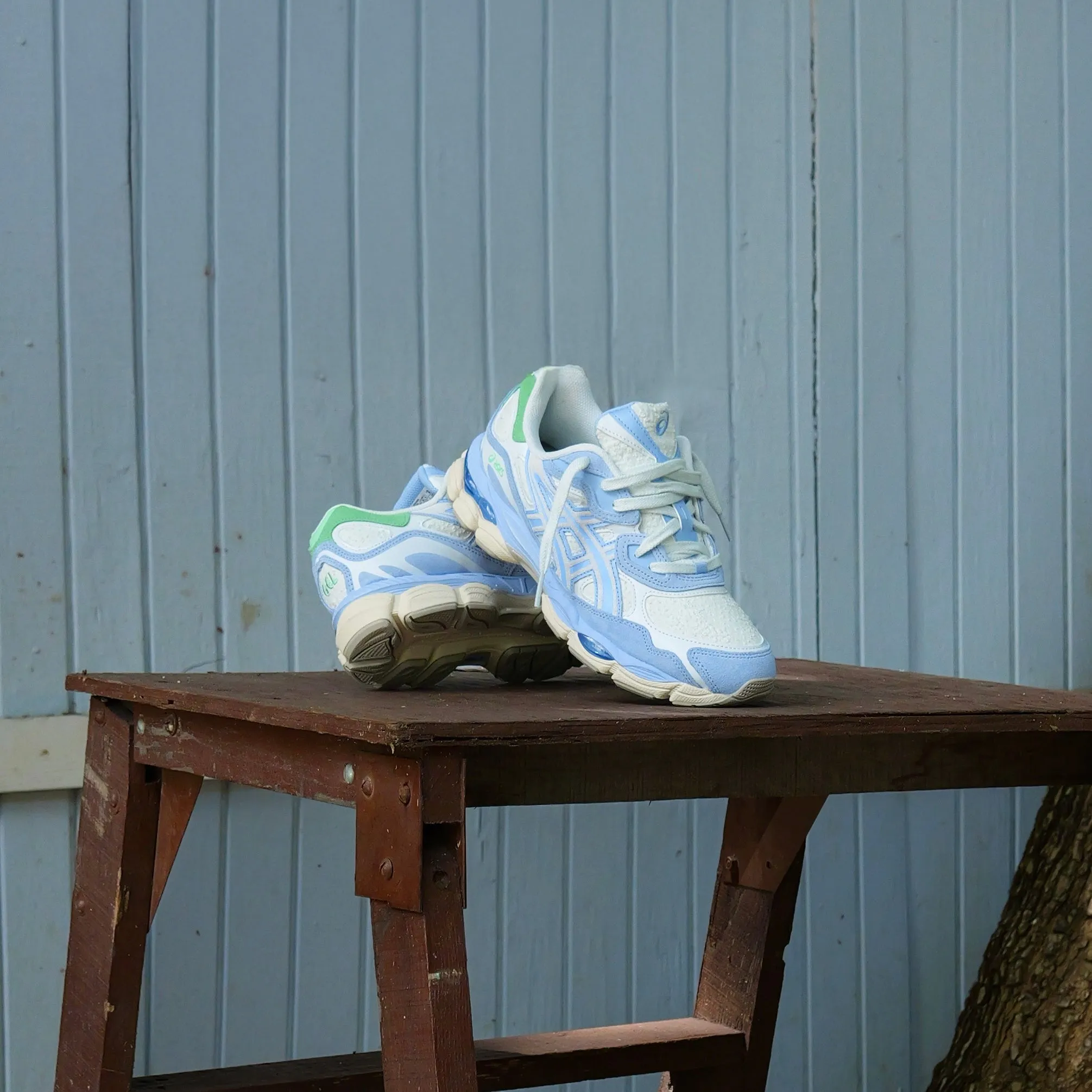 Mobility release Mens Asics Gel-NYC (Airy Blue/ Stone Wash)