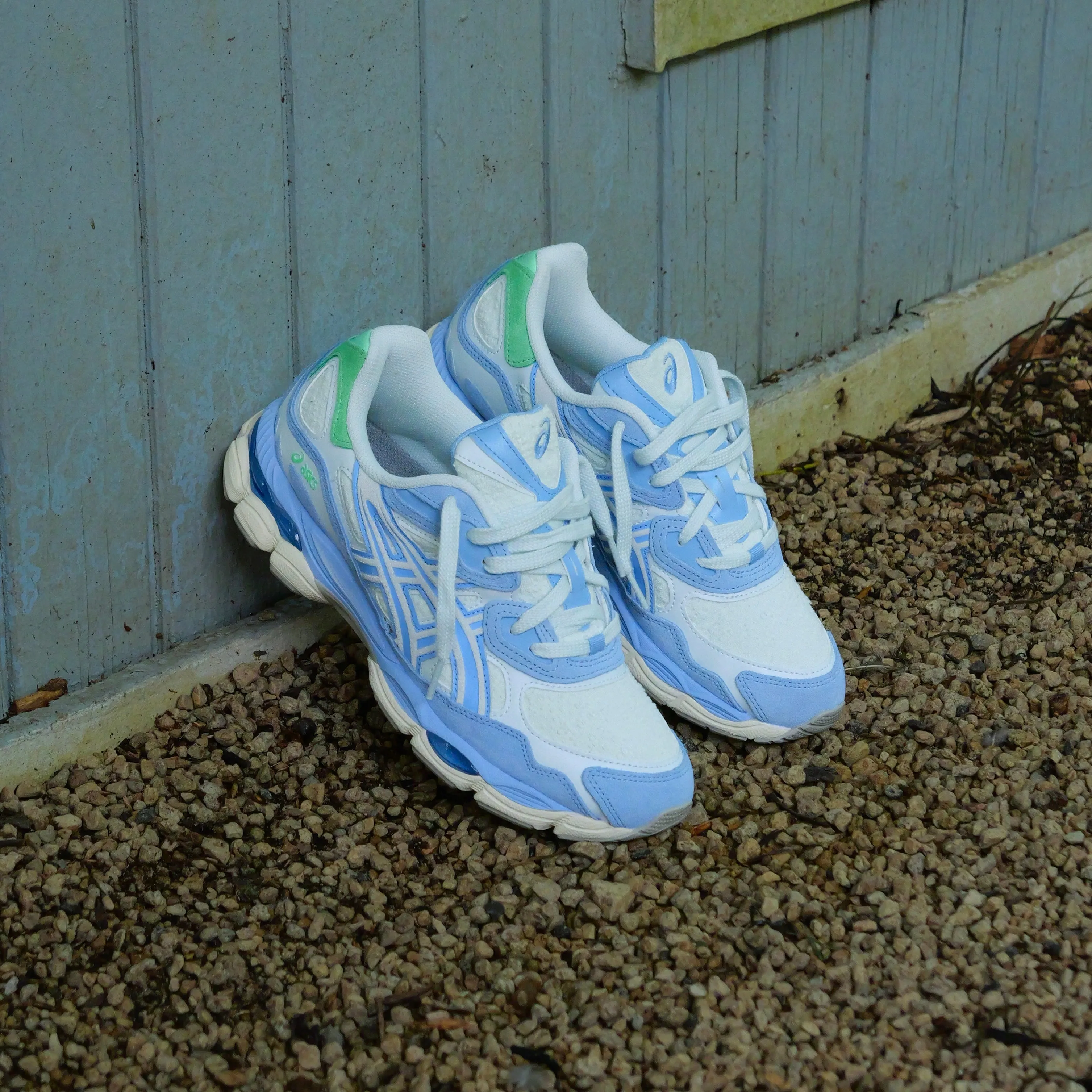 Mens Asics Gel-NYC (Airy Blue/ Stone Wash) Elite Design