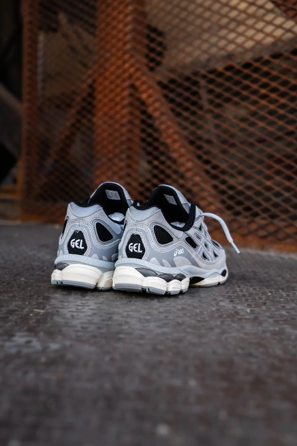 Mens Asics Gel-NYC (Black/Piedmont Grey) Luxurious lining