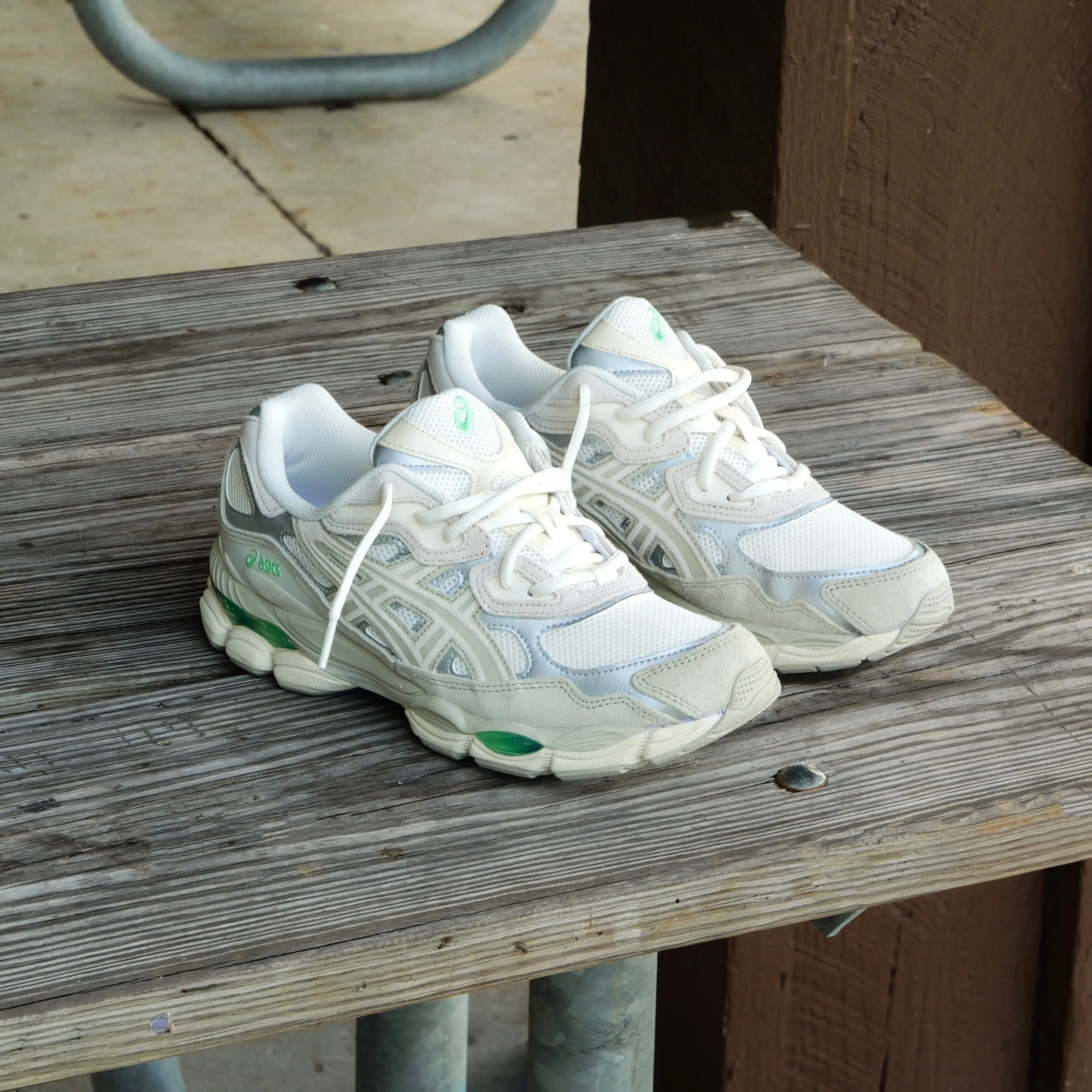 lowest shopping Mens Asics Gel-NYC (Cream/Fossil)