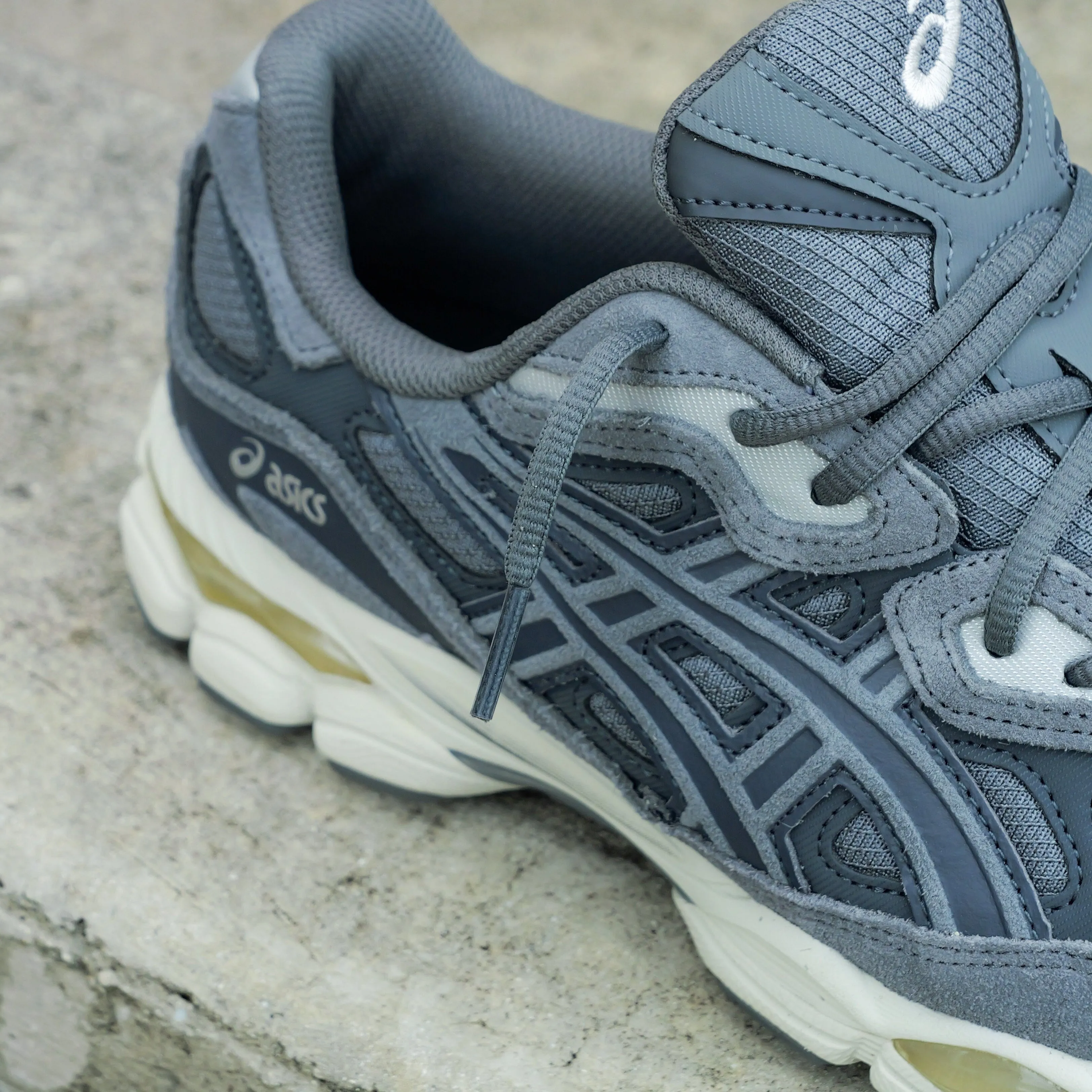 Mens Asics Gel-NYC (Steel Grey/Carrier Grey) clog