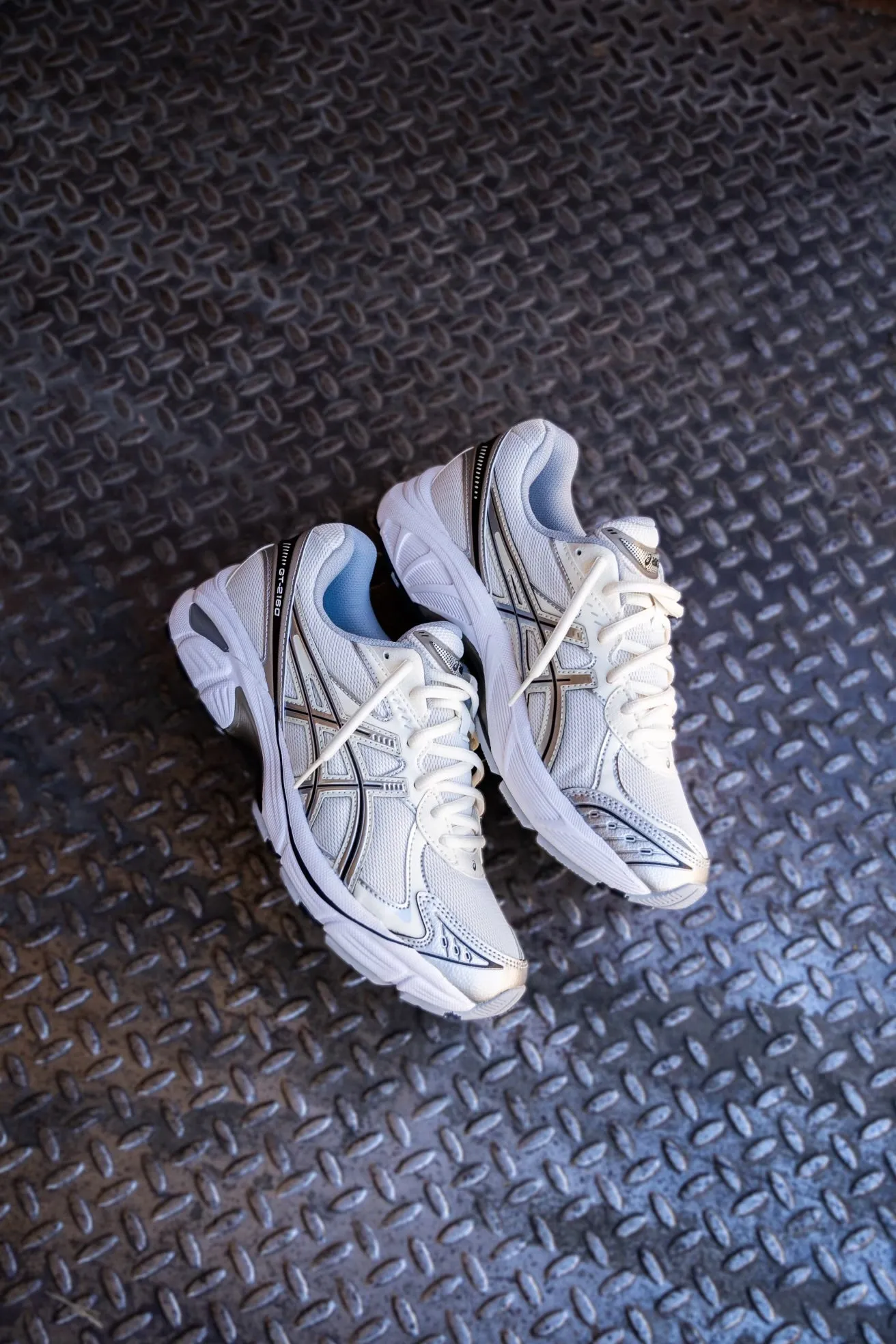 Mens Asics GT-2160 (Cream/Greige) evening