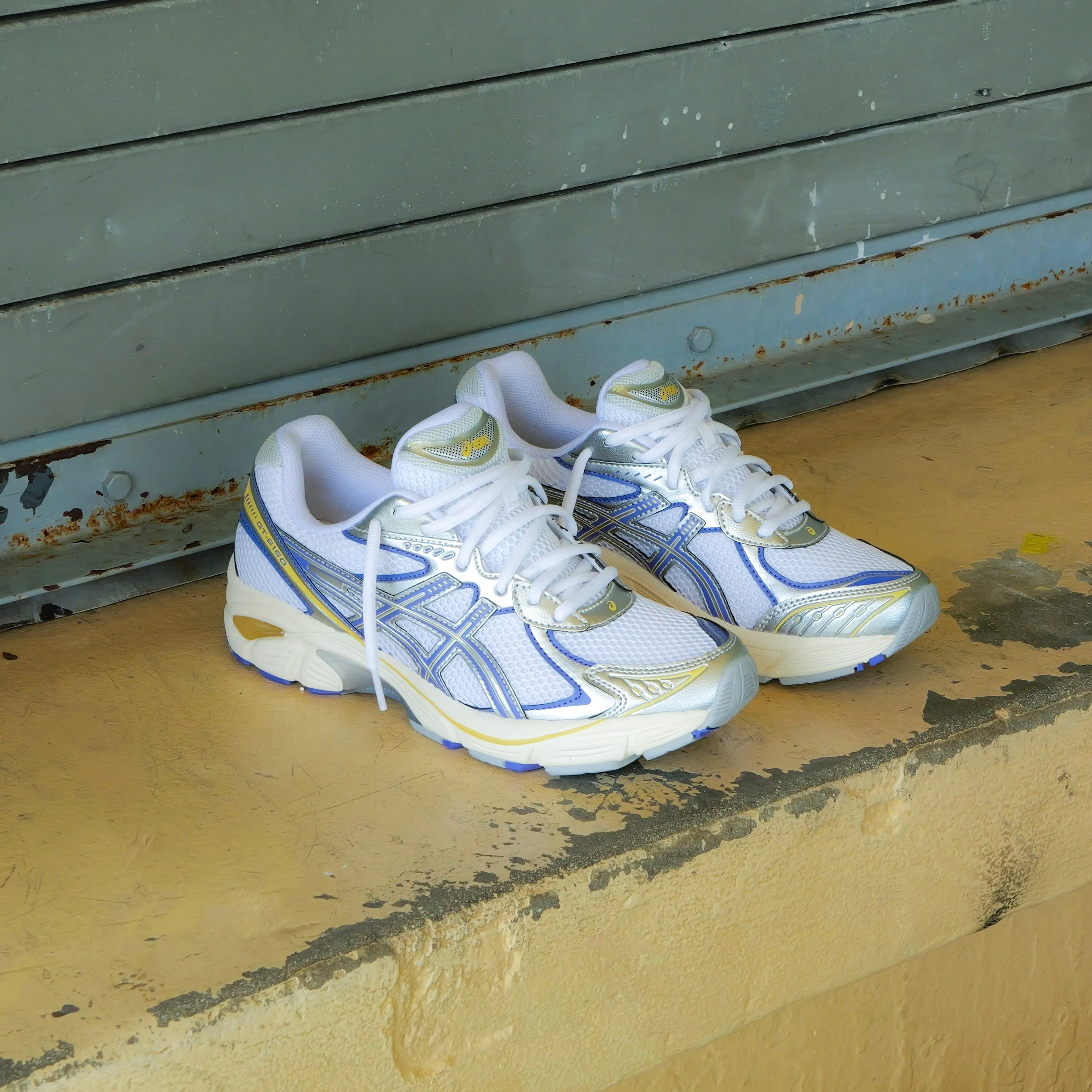 Mens Asics GT-2160 (White/Blue Violet) Pilates