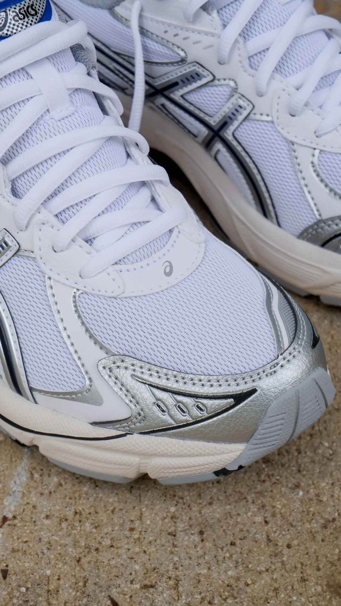 Padded materials Mens Asics GT-2160 (White/Deep Marine)