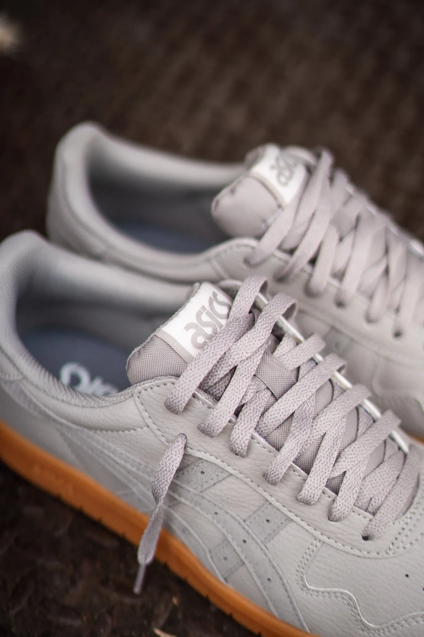 Mens Asics Japan S (Oyster Birch/Gum) Authentic Suitable