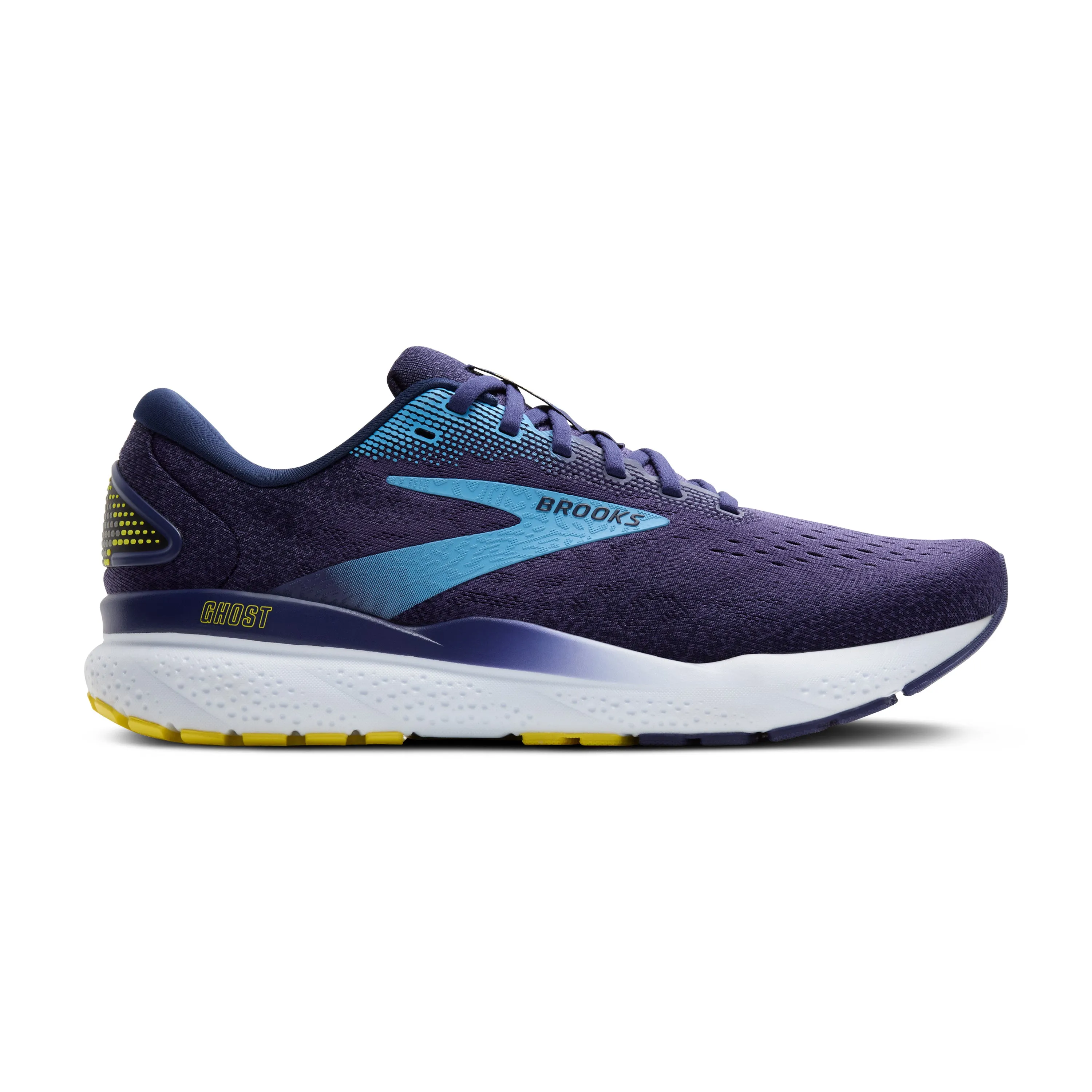 running in a coastal area running belt MEN'S GHOST 16 - D - 438 BLUE/BONNIE BLUE/YELLOW
