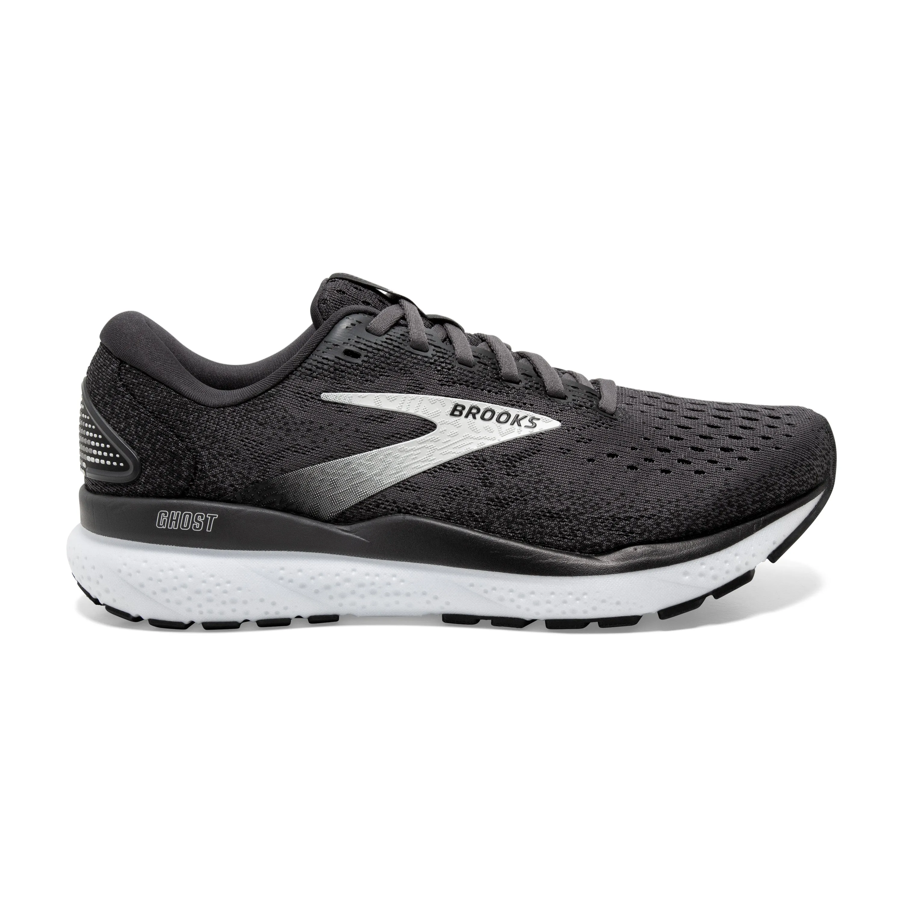 rocker - sole shoes MEN'S GHOST 16 - WIDE 2E - 090 BLACK/GREY/WHITE