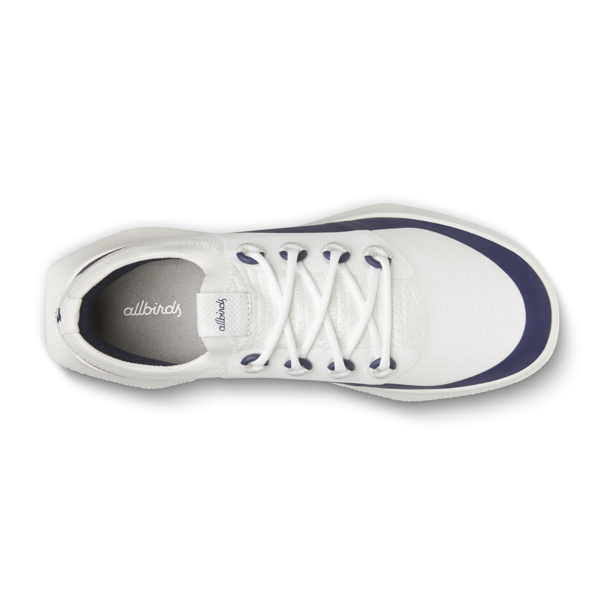 Men's Golf Dashers - Blizzard/Deep Navy (Natural White Sole) Ventilated Holes
