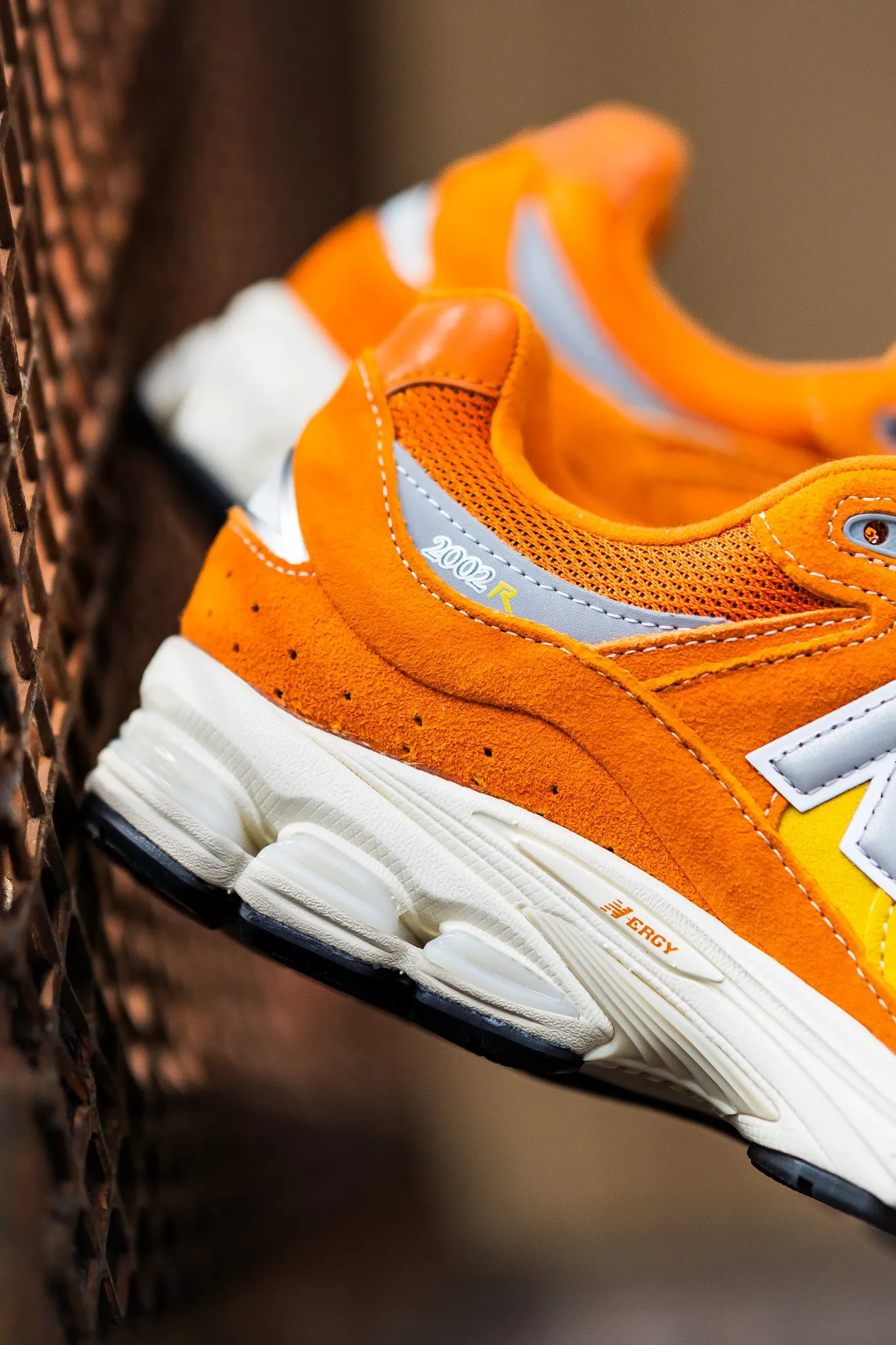 Mens New Balance 2002R (Orange/Orange) -M2002RPA Slip-resistant support
