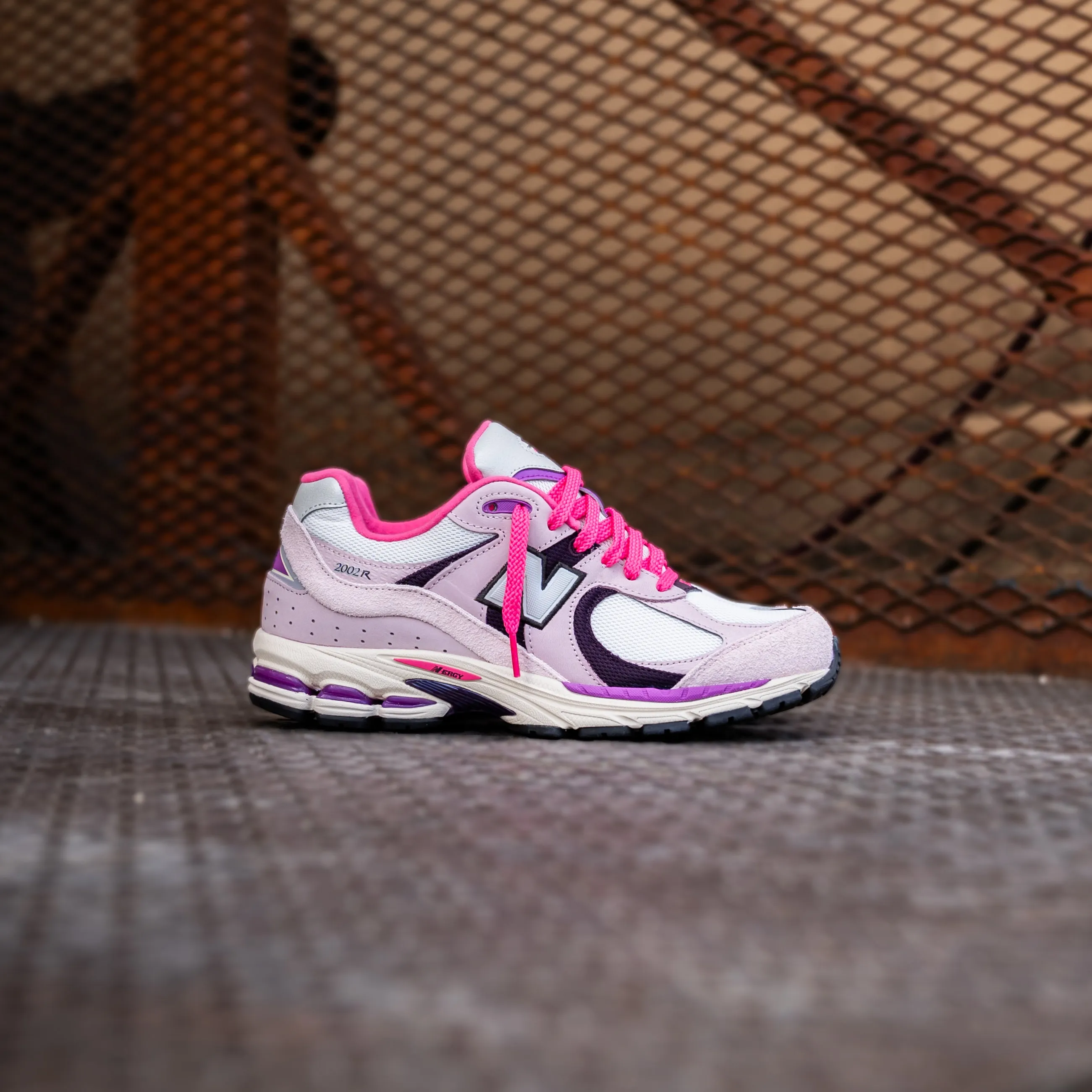 Mens New Balance 2002R (Twilight Haze/Passion Fruit/Dragon Berry) - U2002RTB mobility - facilitation - level arch - support