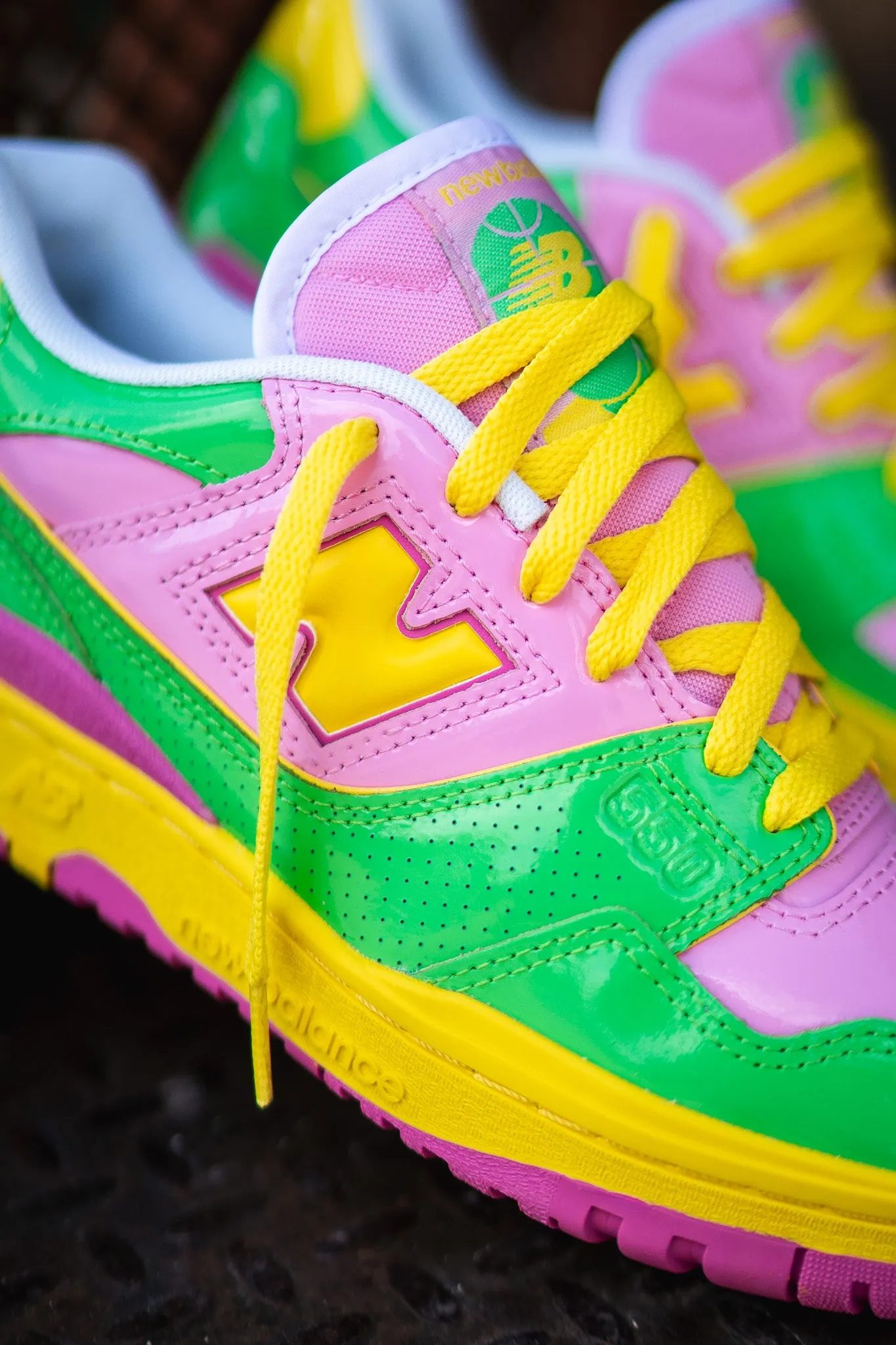 Mens New Balance 550 (Neon Multi) - BB550YKA original