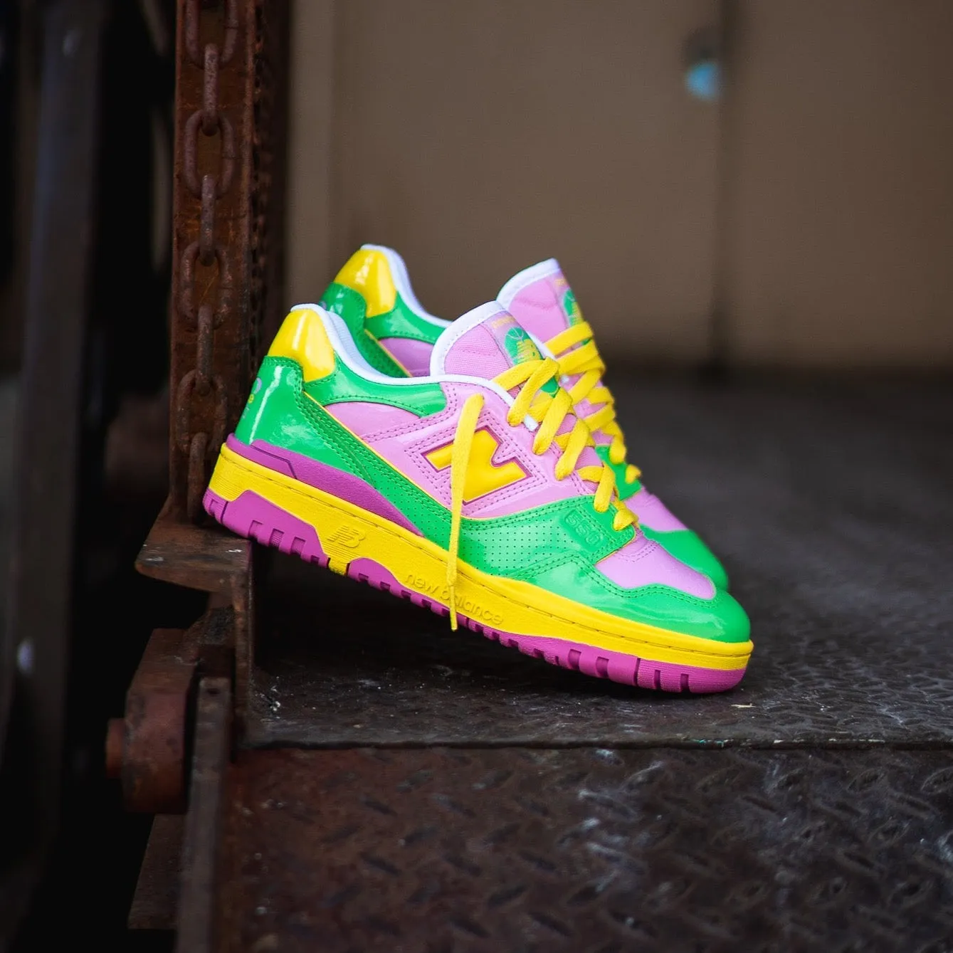 Exceptional Mens New Balance 550 (Neon Multi) - BB550YKA
