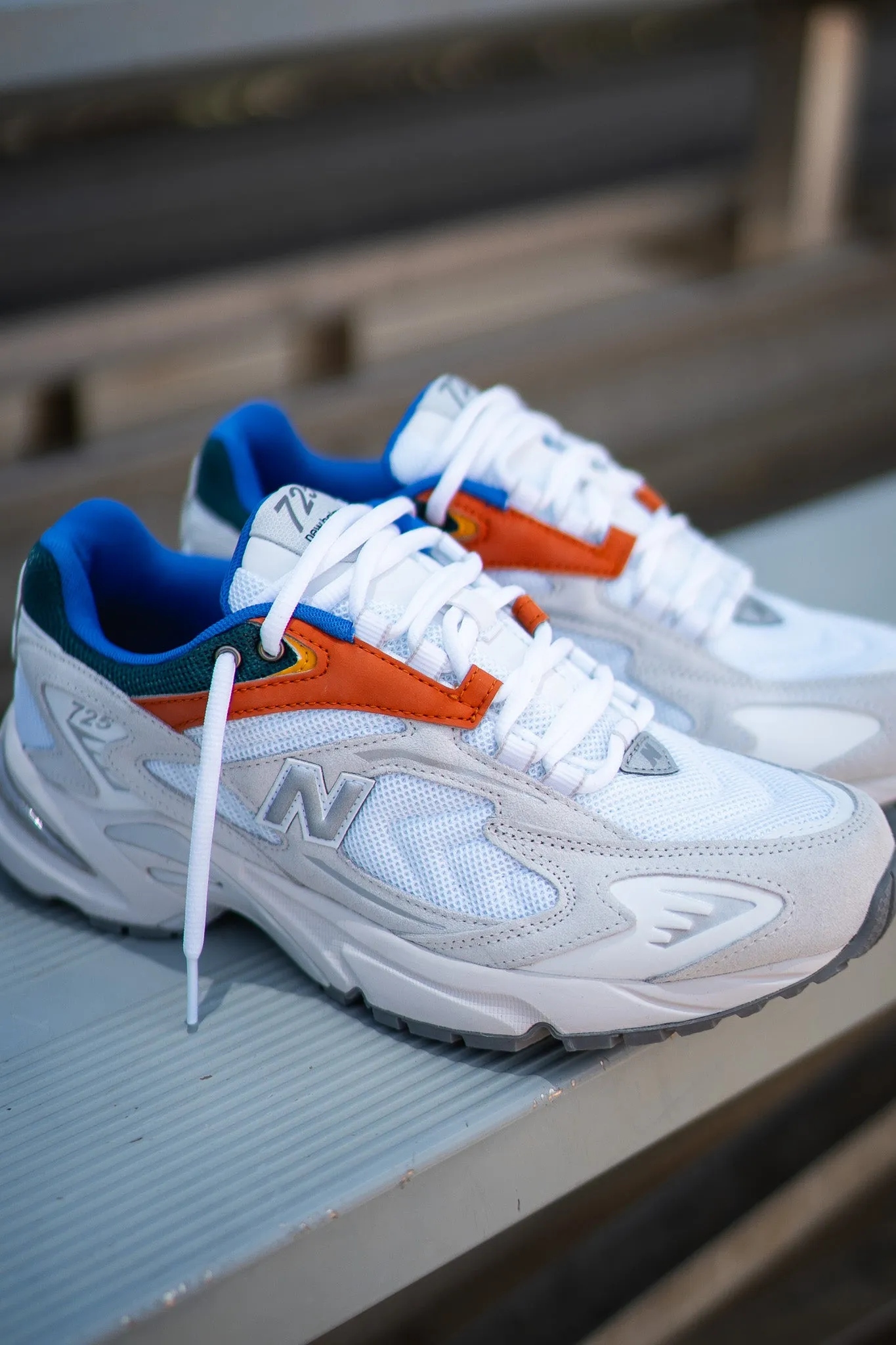 Supportive Lining Mens New Balance 725V1 (Grey/Orange) - ML725AP