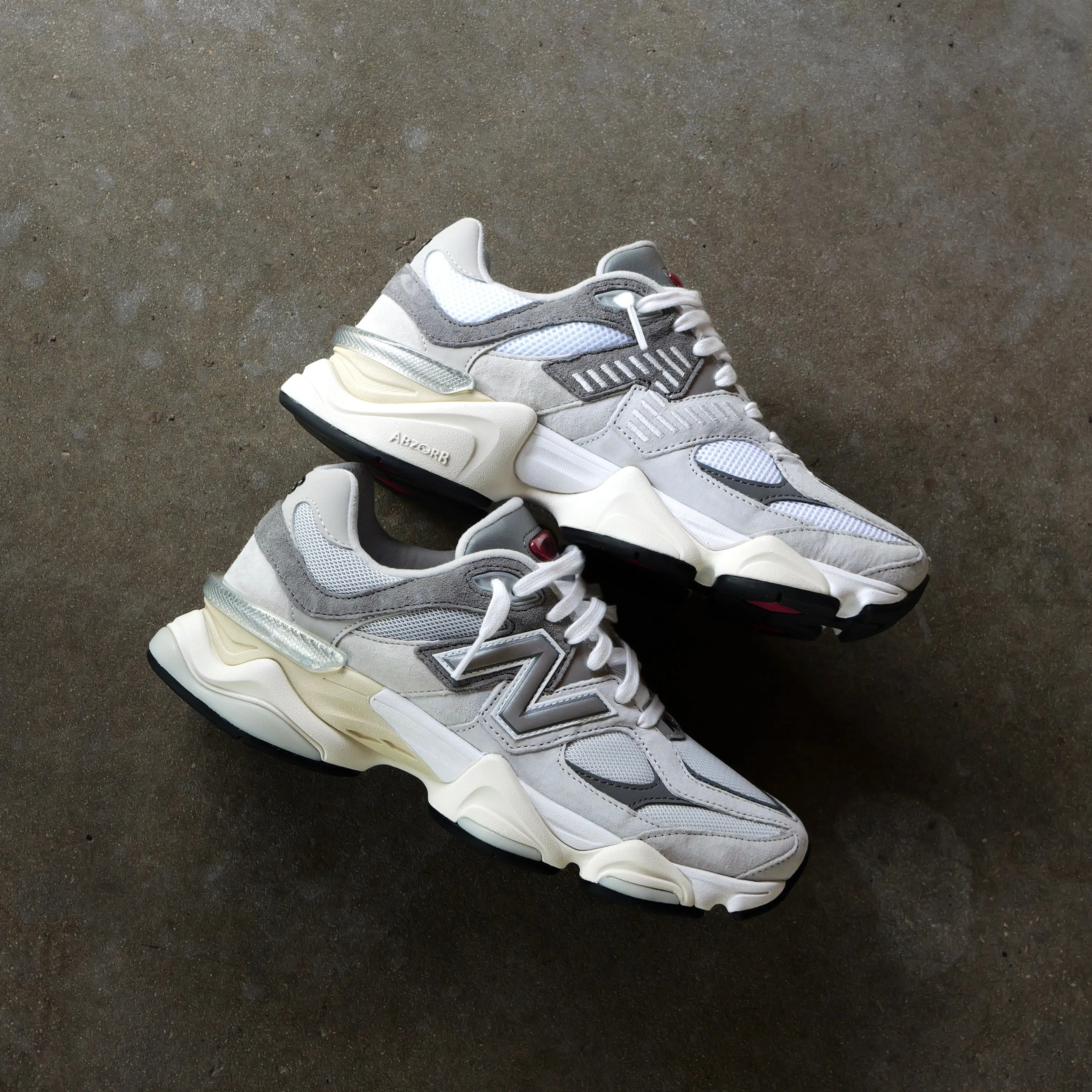 main sole - type Mens New Balance 9060GRY (Grey/Grey)
