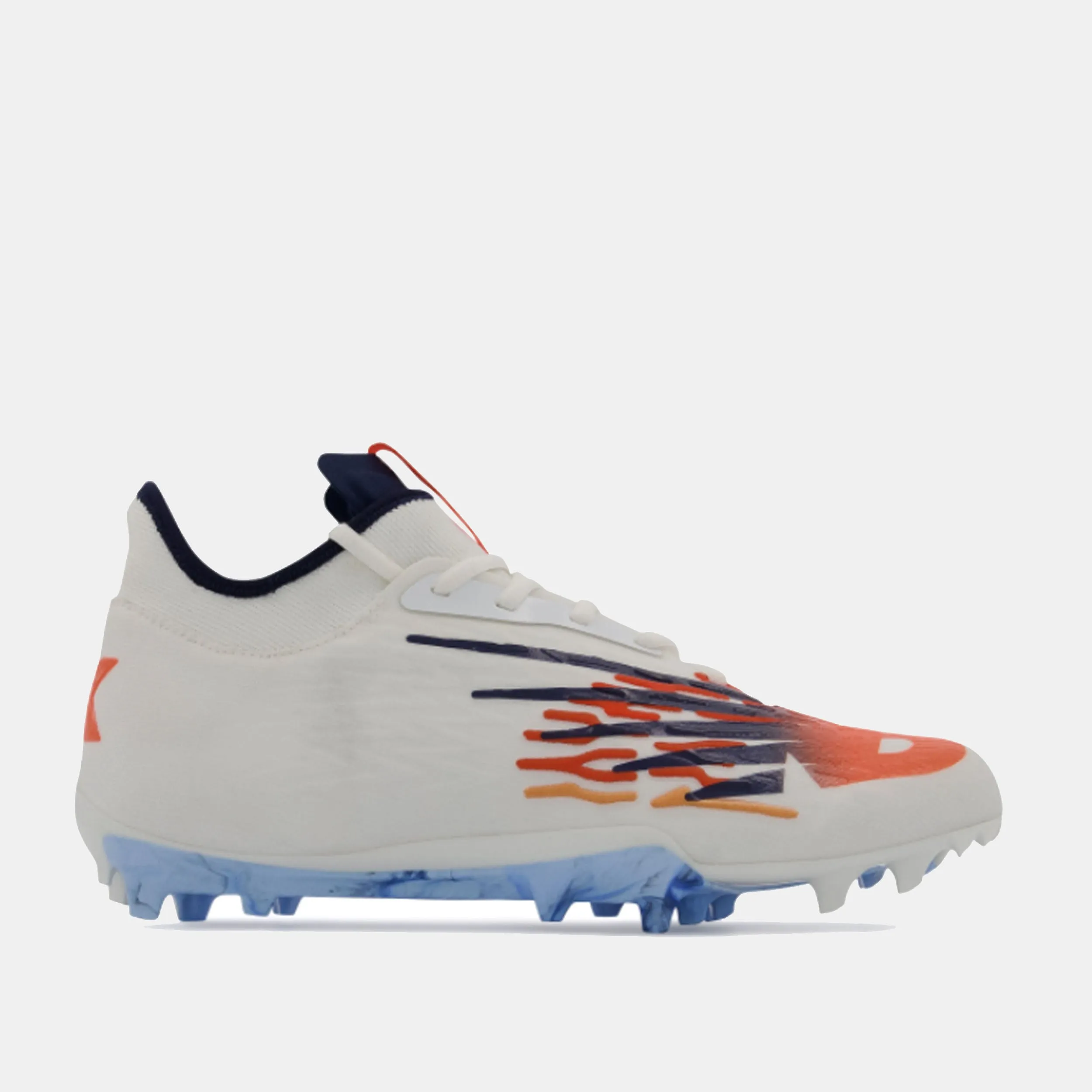 All-day Comfort Men's New Balance BurnX3 Lacrosse TPU Cleats