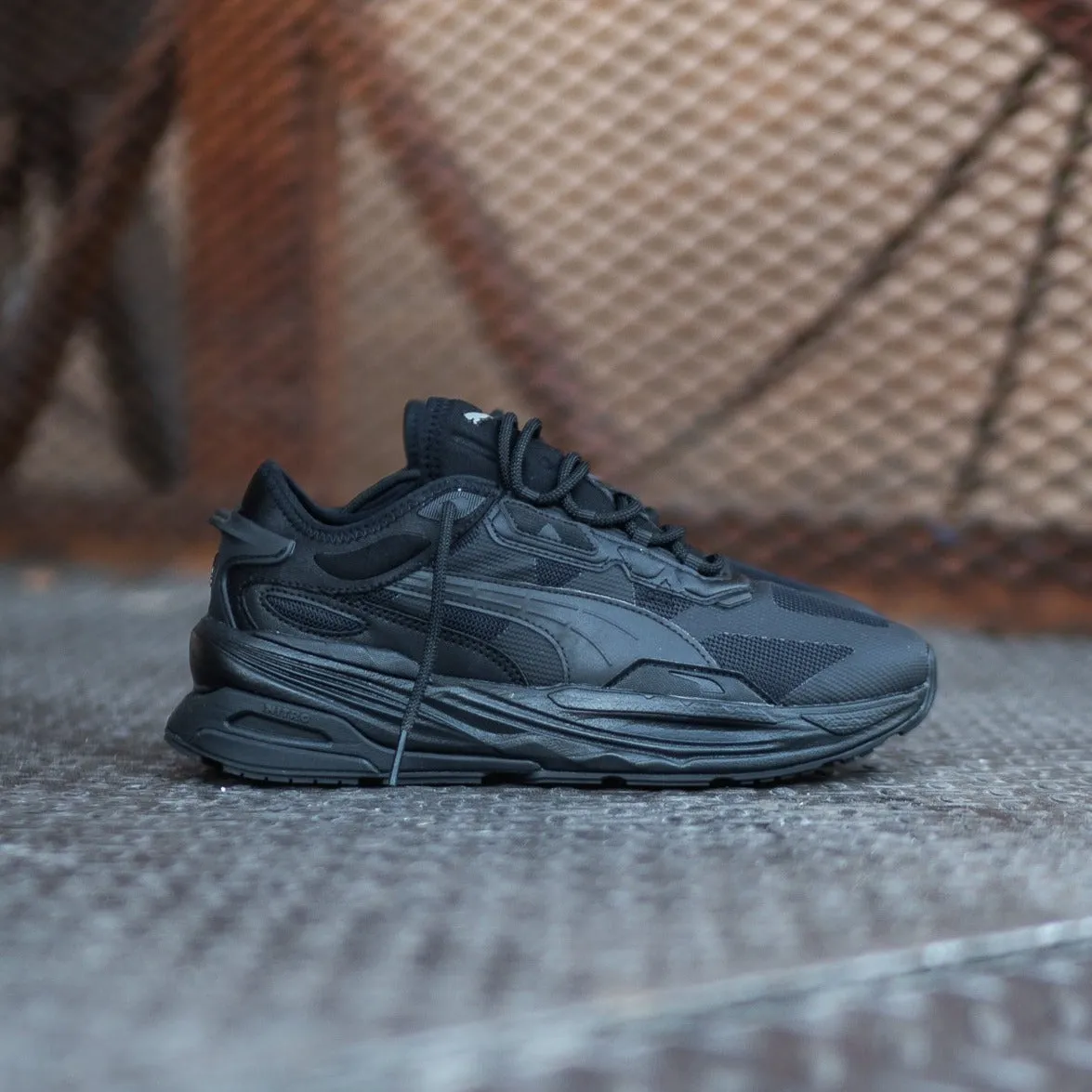 Men's Puma Extent Nitro Mono (Puma Black/Castlerock) tag