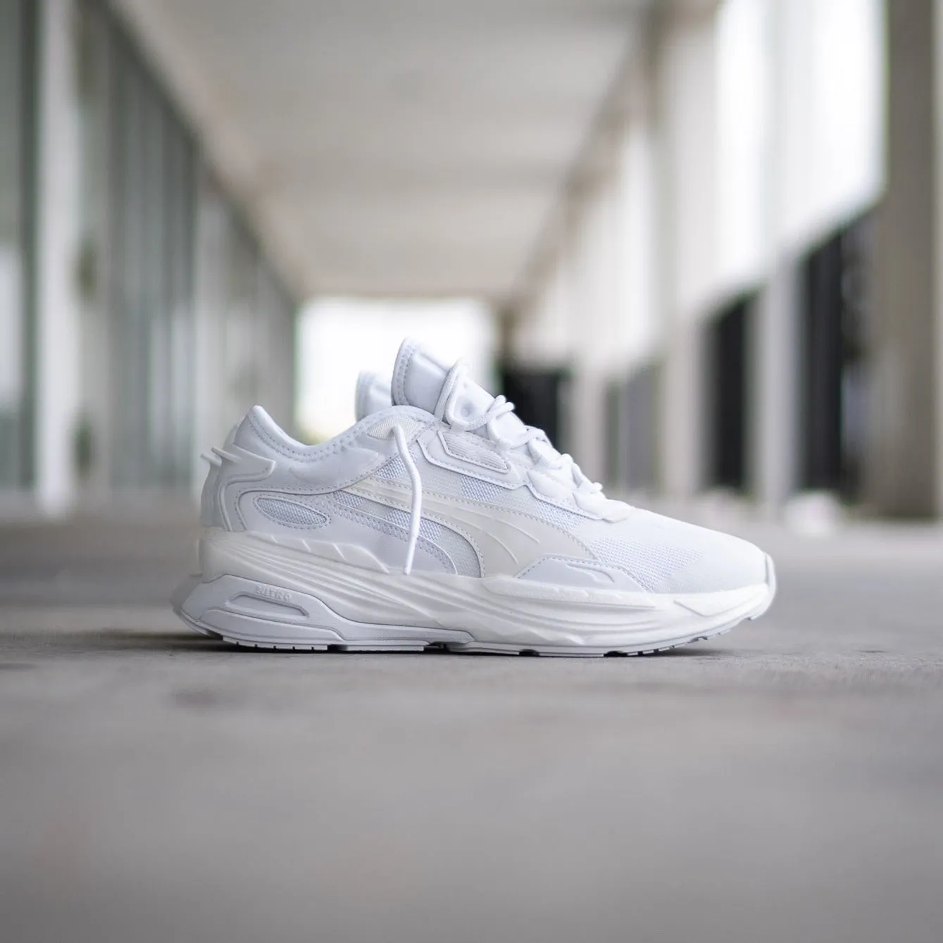 Men's Puma Extent Nitro Mono (Triple White) snowy - weather