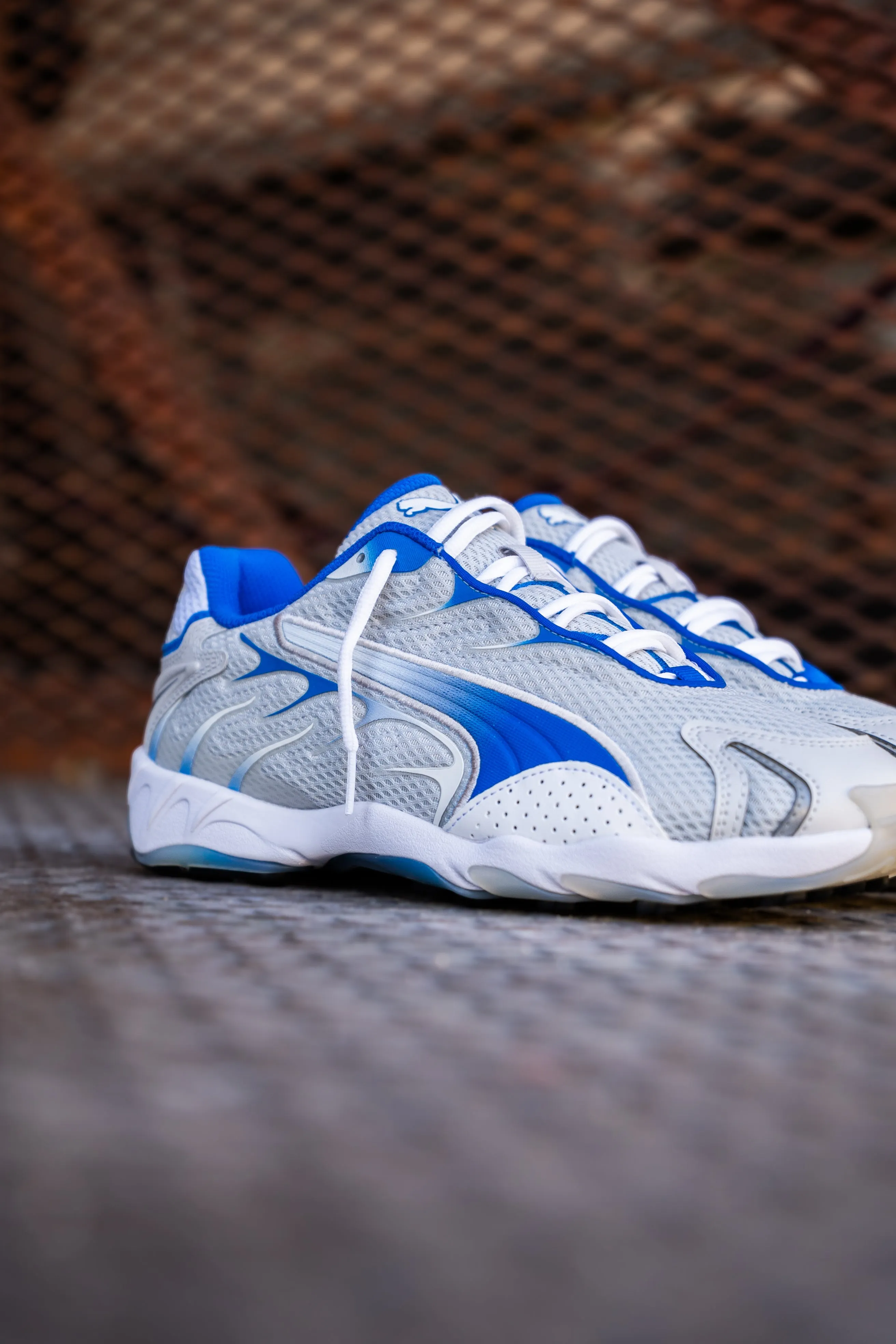 Mens Puma Inhale (Feather Grey/Team Roya) Fashionable Look