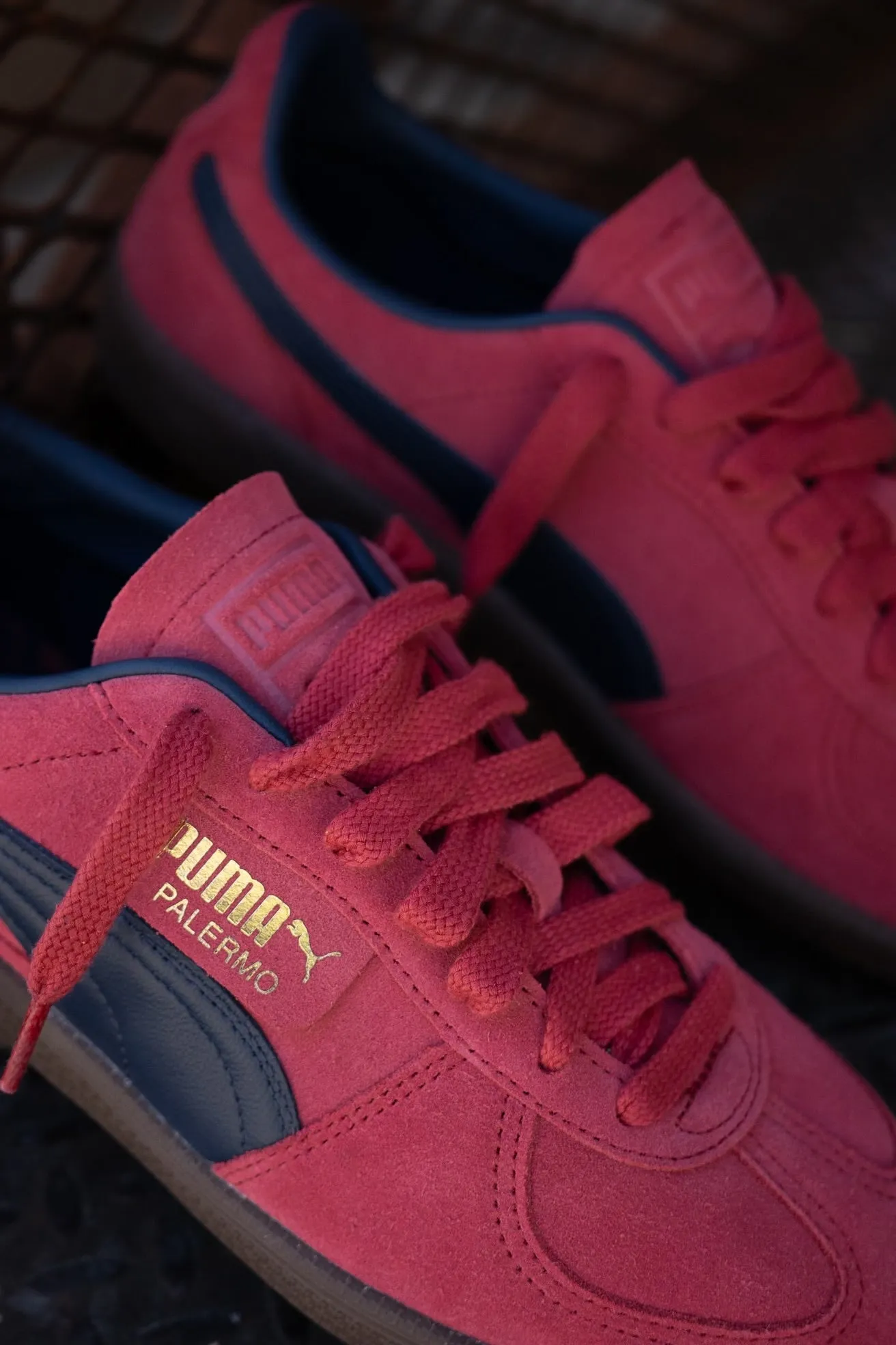 Mens Puma Palermo (Club Red/Club Navy) versatile user evening
