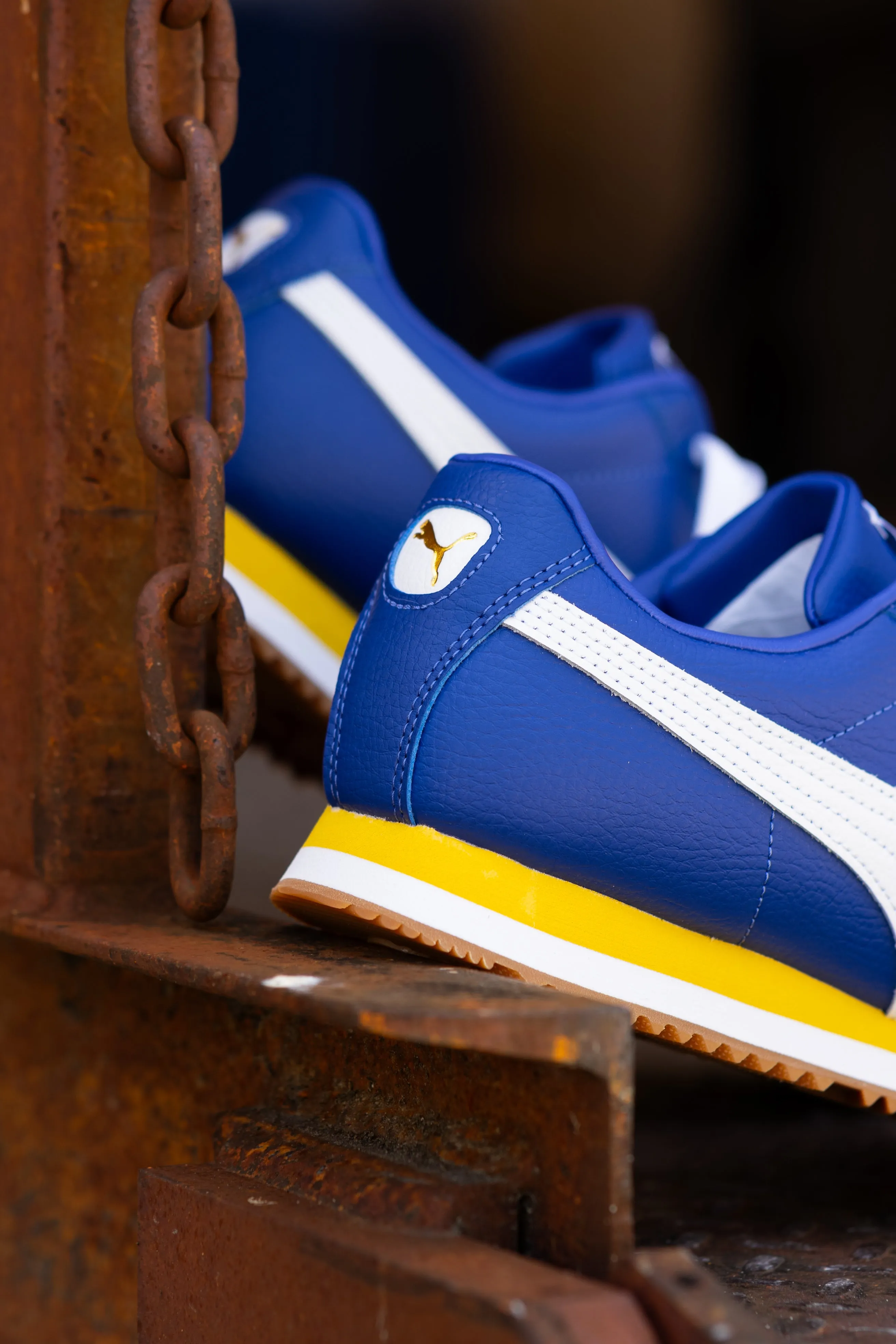 mule Mens Puma Roma 24 Standard (Lapis Lazuli/Fresh Pear)