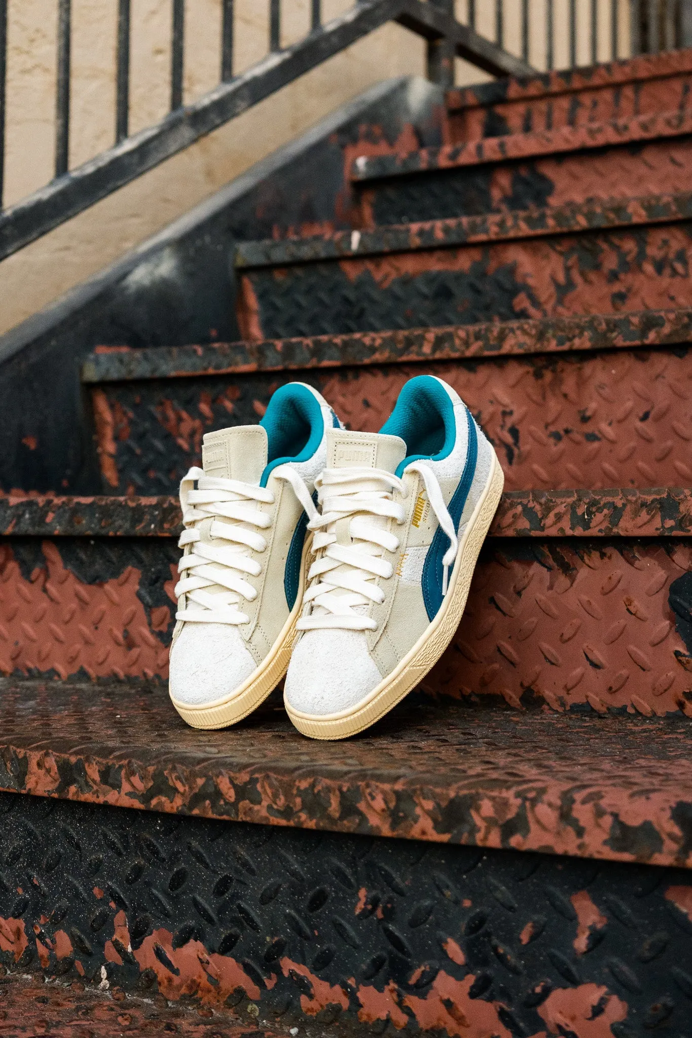 Mens Puma Suede - Underdogs (Ocean Tropic) Printed