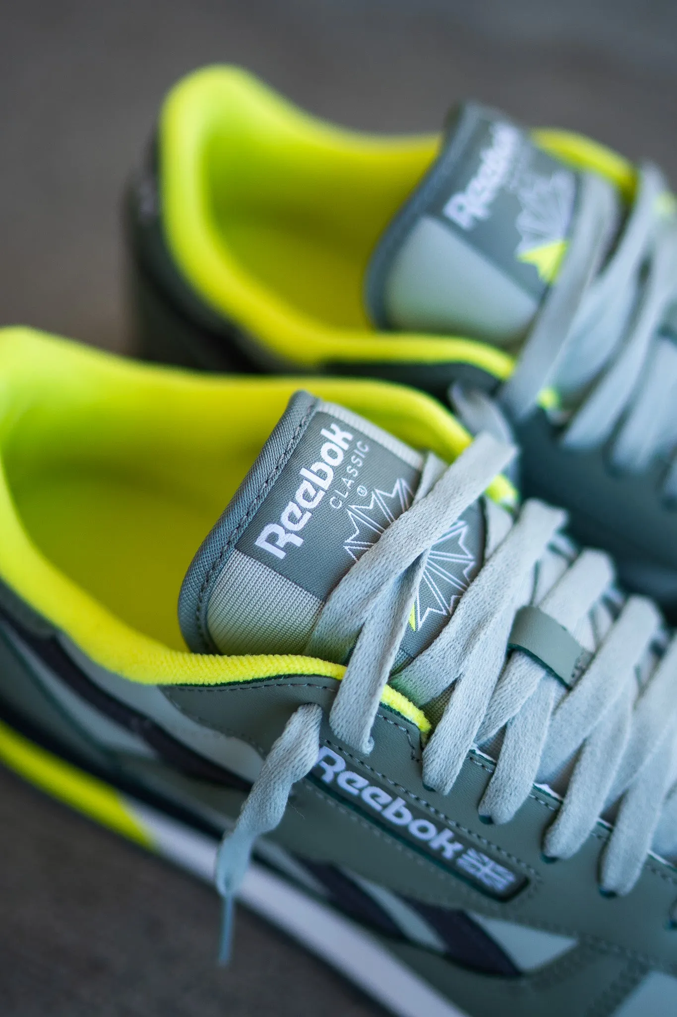Boosted style Men's Reebok Classic Leather (Harmony Green/Sea Spray)