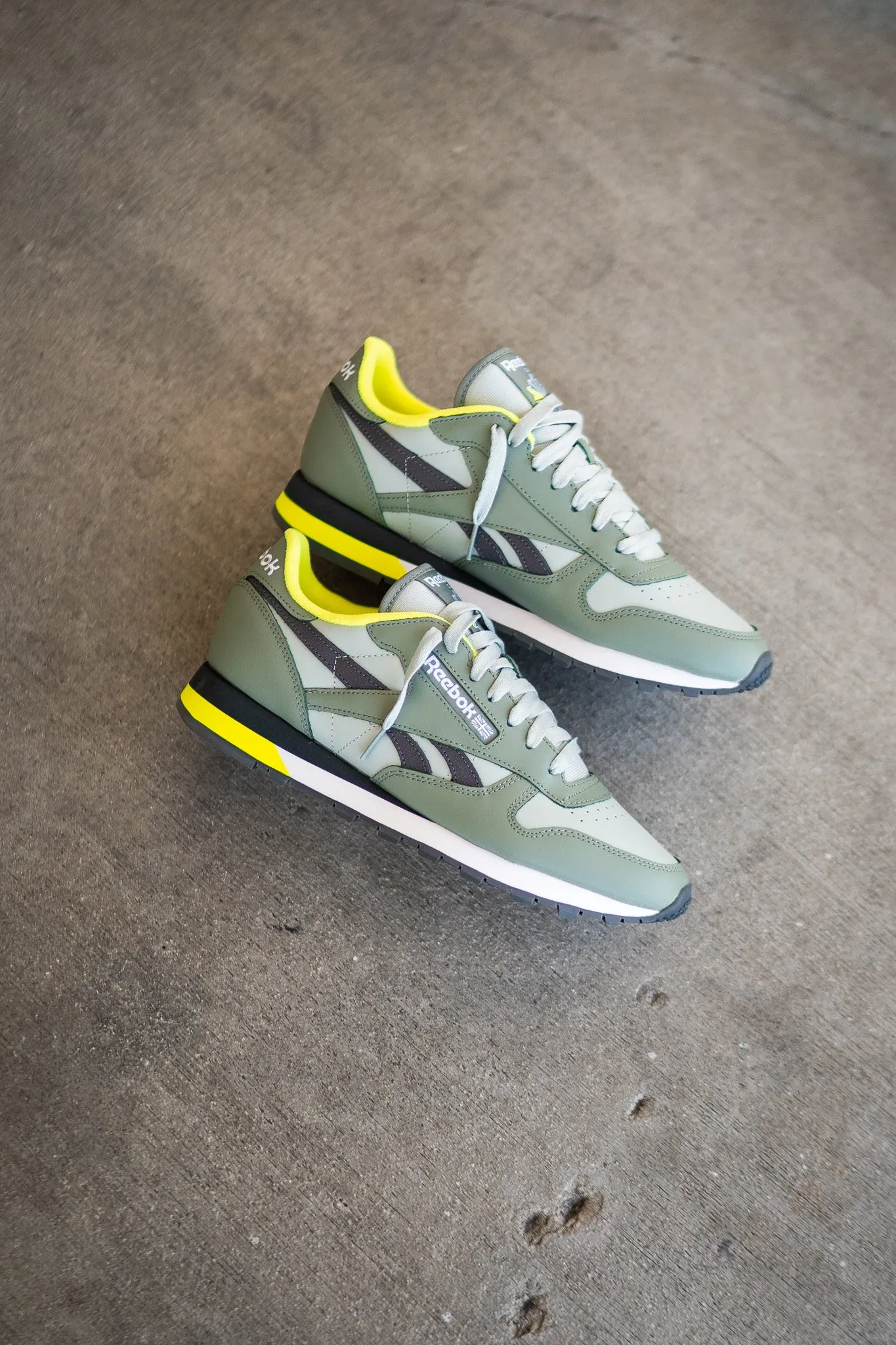 Pastel Men's Reebok Classic Leather (Harmony Green/Sea Spray)