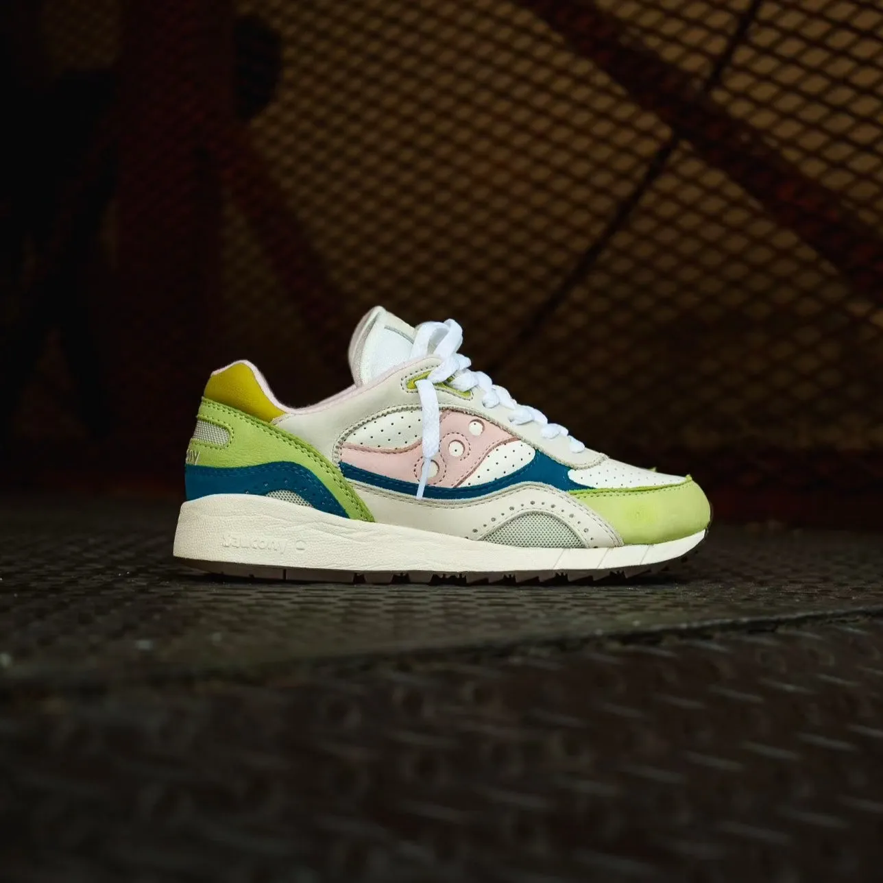 Mens Saucony Shadow 6000 (GREEN/MULTI) stimulating