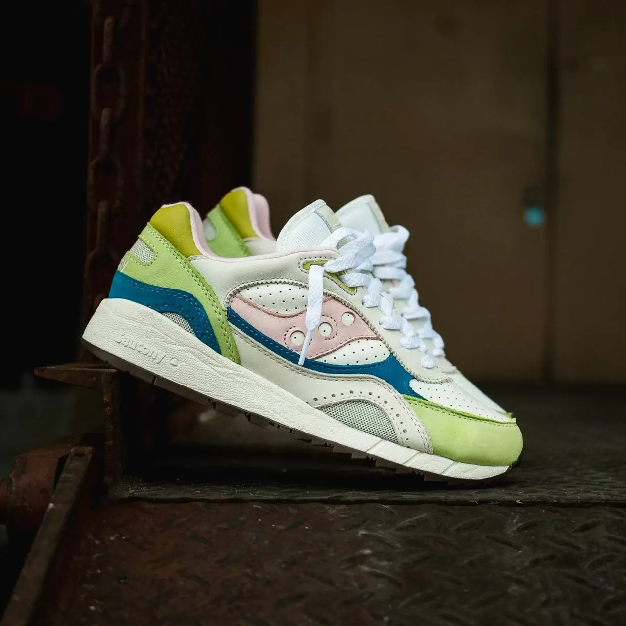 dress - wear Brown Mens Saucony Shadow 6000 (GREEN/MULTI)