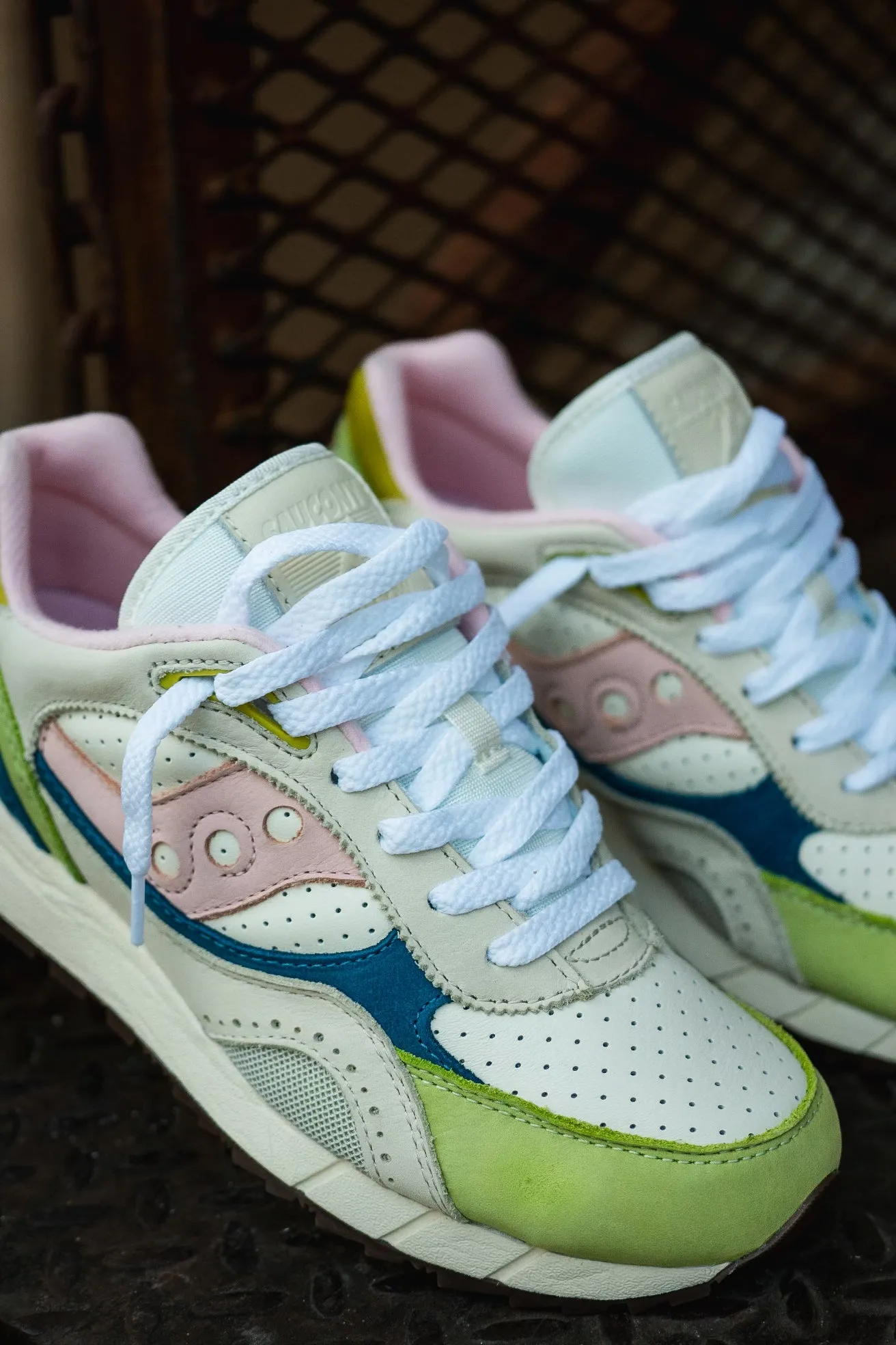 Stylish Wear Casual traction Mens Saucony Shadow 6000 (GREEN/MULTI)