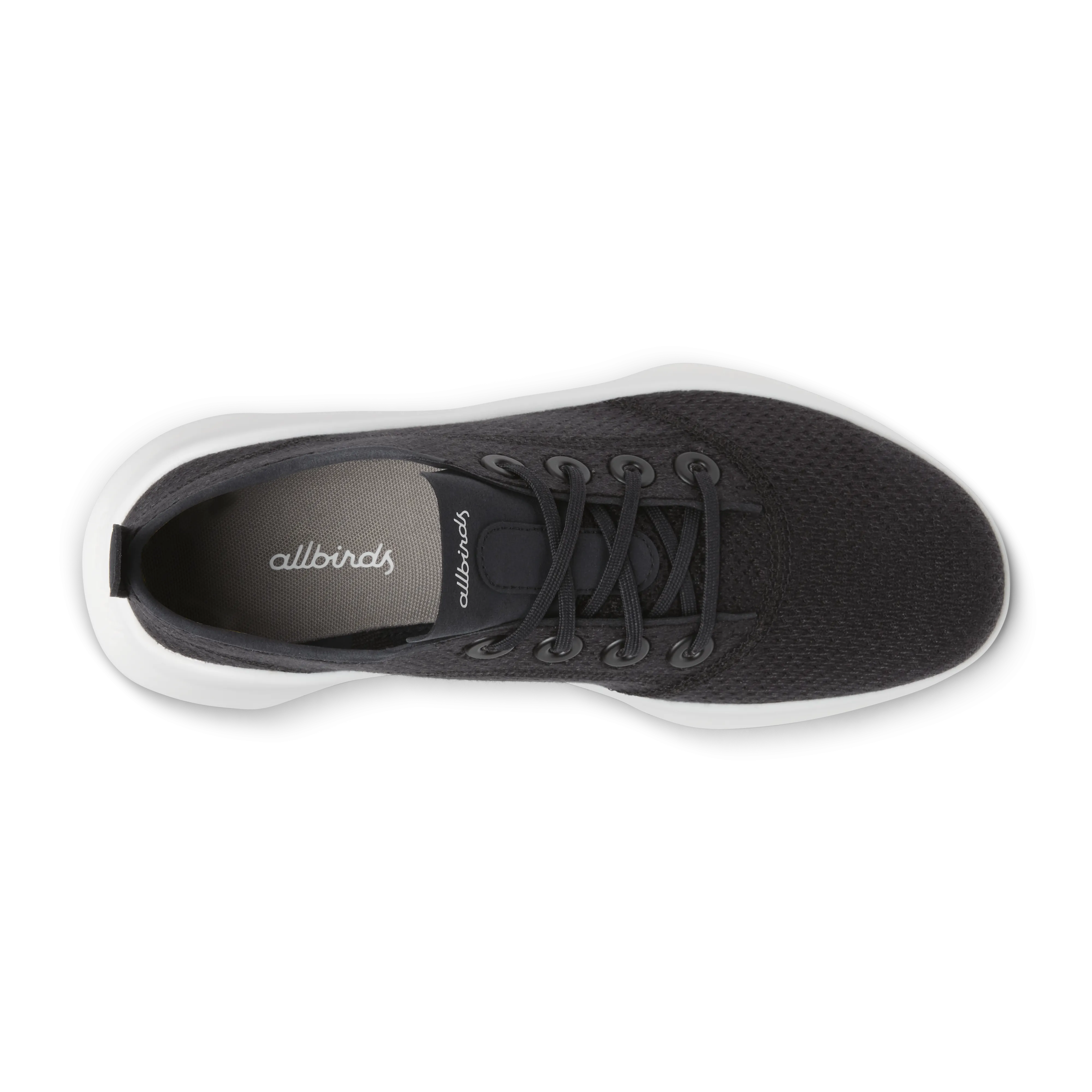 Men's SuperLight Tree Runners - Natural Black/Dark Grey (Blizzard Sole) Brand Pop Stretchable