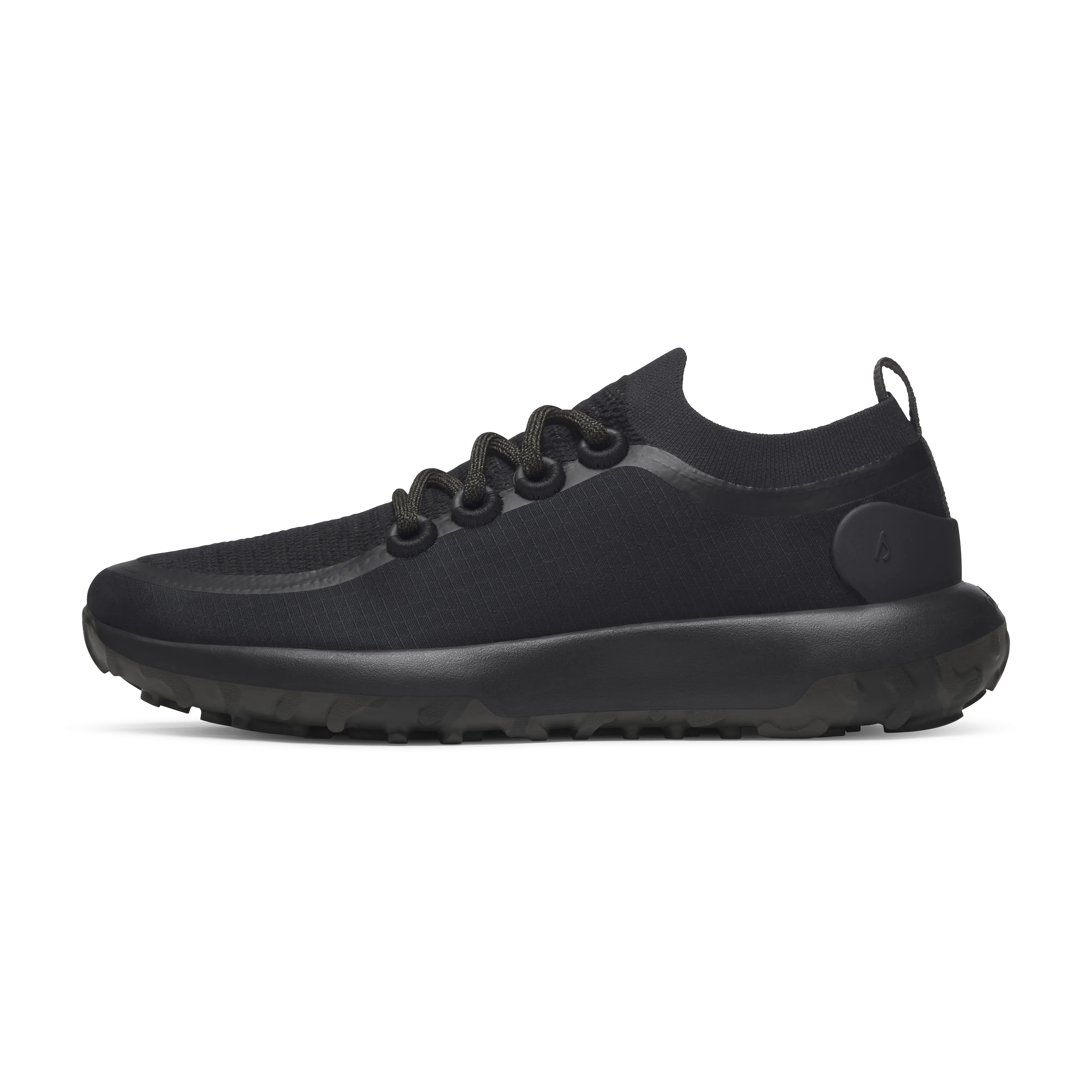 Casual Wear Easy Clean Men's Trail Runner - Natural Black/Dark Jungle (Natural Black Sole)