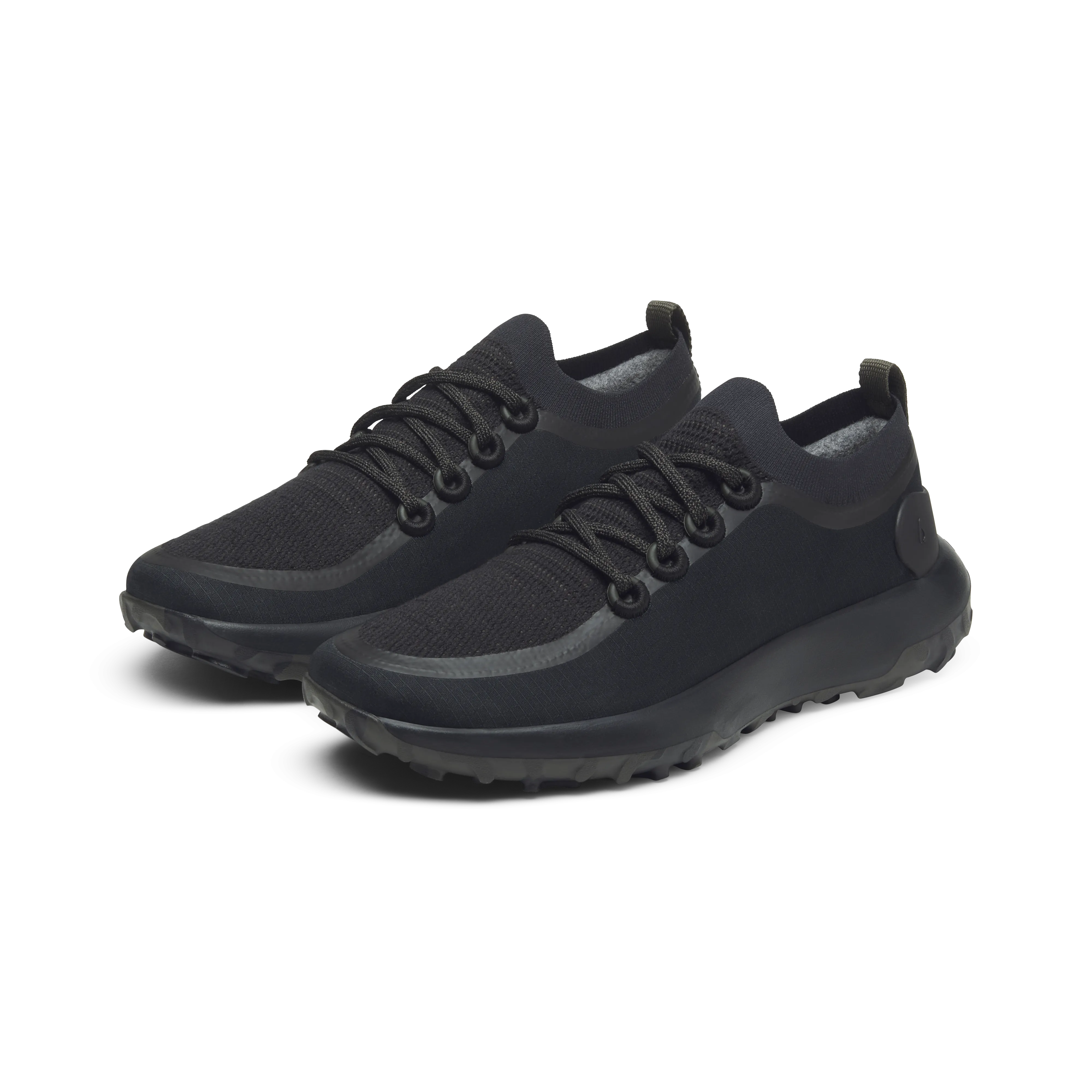 Slip On Airport Style Men's Trail Runner - Natural Black/Dark Jungle (Natural Black Sole)
