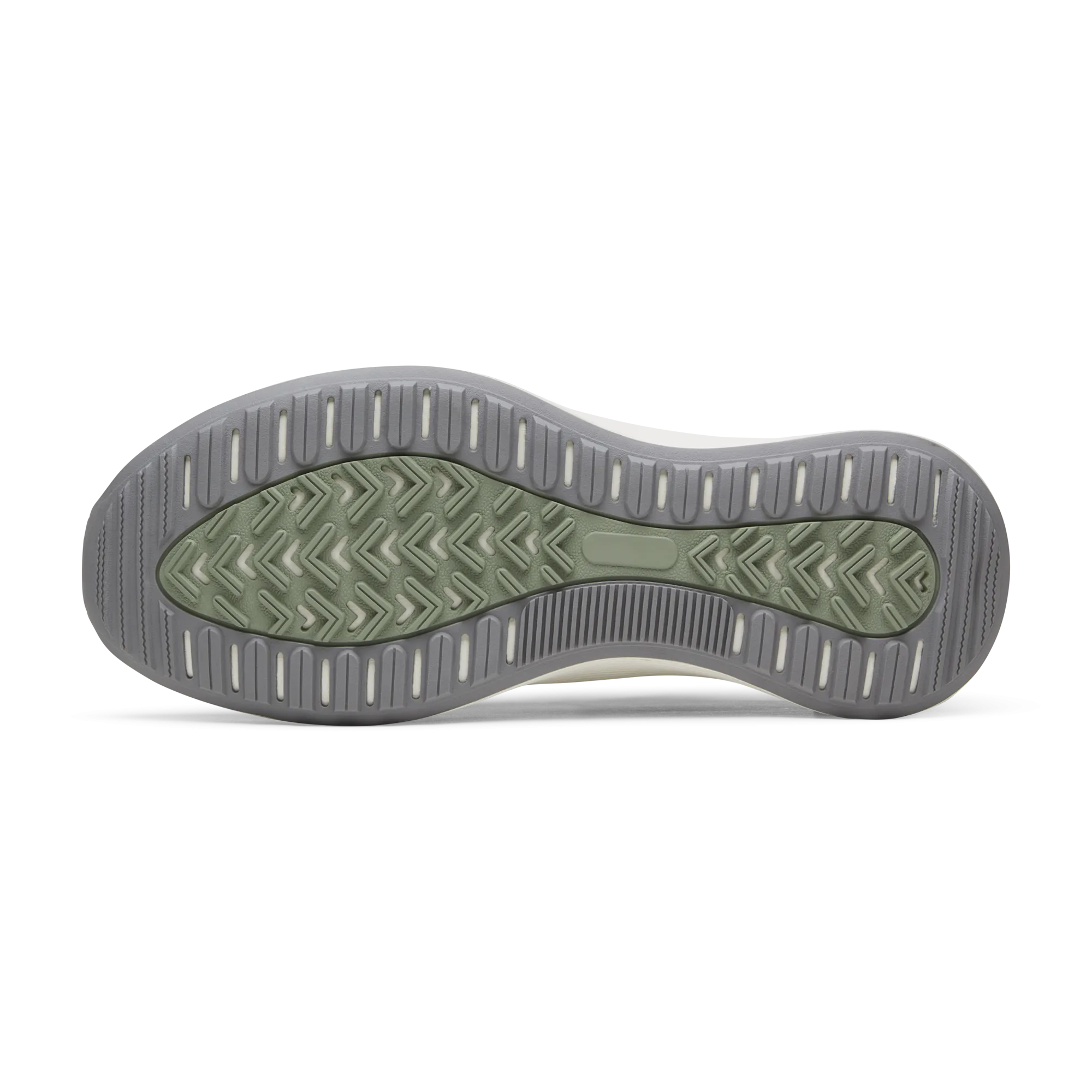 Cushioned Footbed Men's Tree Runner Go - Utility - Blizzard/Hazy Pine (Natural White Sole)